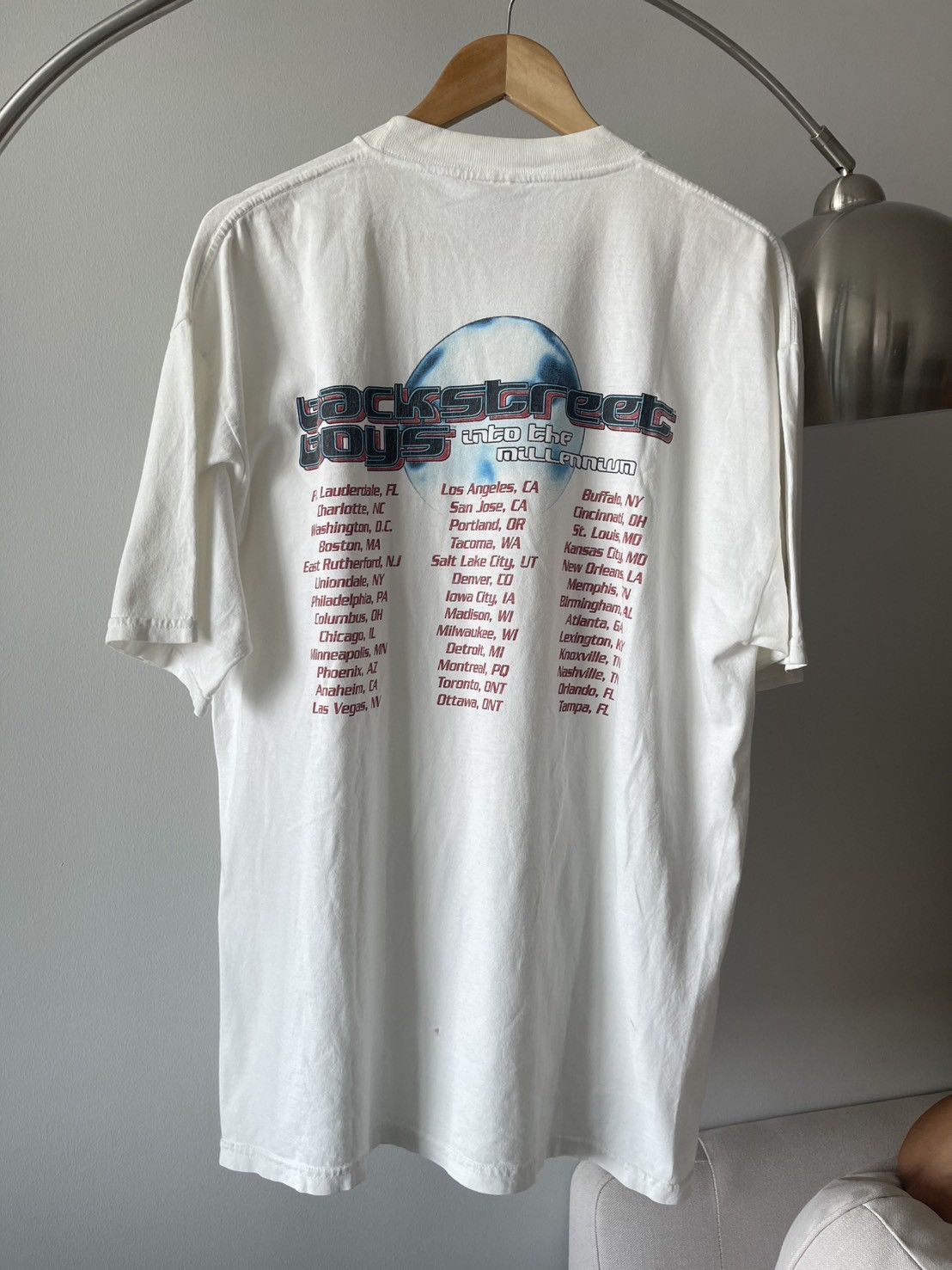 Vintage Backstreet Boys Vintage T Shirt 90’ Size US XL / EU 56 / 4 - 3 Thumbnail