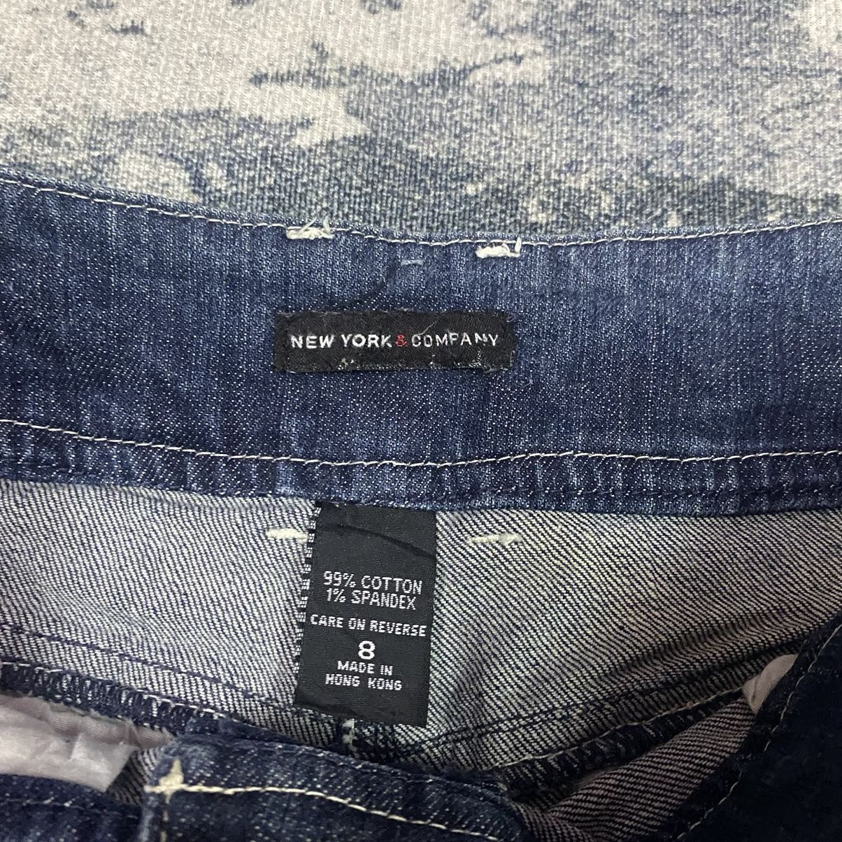 Japanese Brand Newyork Flare Bell bottom Denim Trousers Size 32" / US 10 / IT 46 - 6 Thumbnail