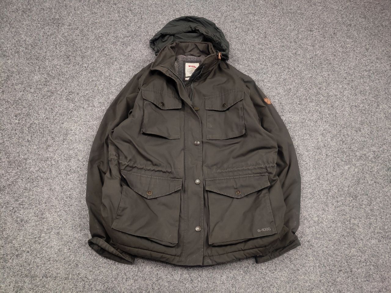 Fjallraven Fjallraven insulated winter G1000 Olive Pocket hoodie Jacket Size M / US 6-8 / IT 42-44 - 2 Thumbnail