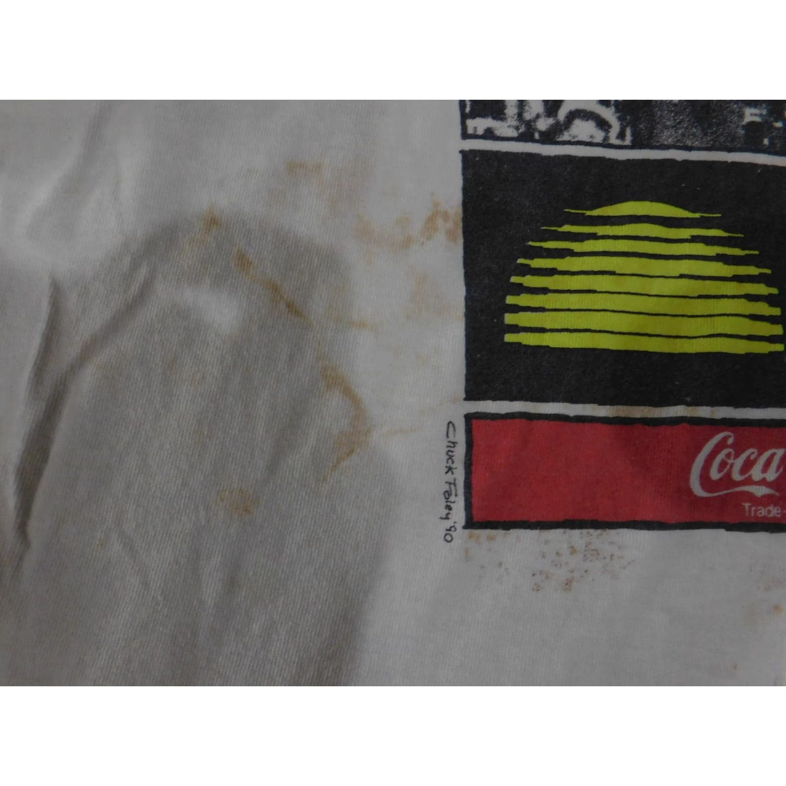 Fruit Of The Loom VINTAGE Hotter'N Hell Hundred Shirt Mens 2XL 1990 Coca-Cola Made USA Cycling 90s Shirt Size US XXL / EU 58 / 5 - 7 Thumbnail
