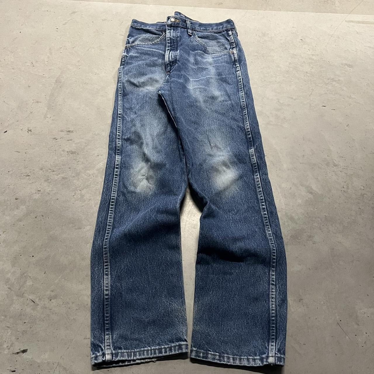 Other Vintage Y2K/2000s Casual Fit Medium Wash Denim Jeans! Size US 34 / EU 50 - 1 Thumbnail