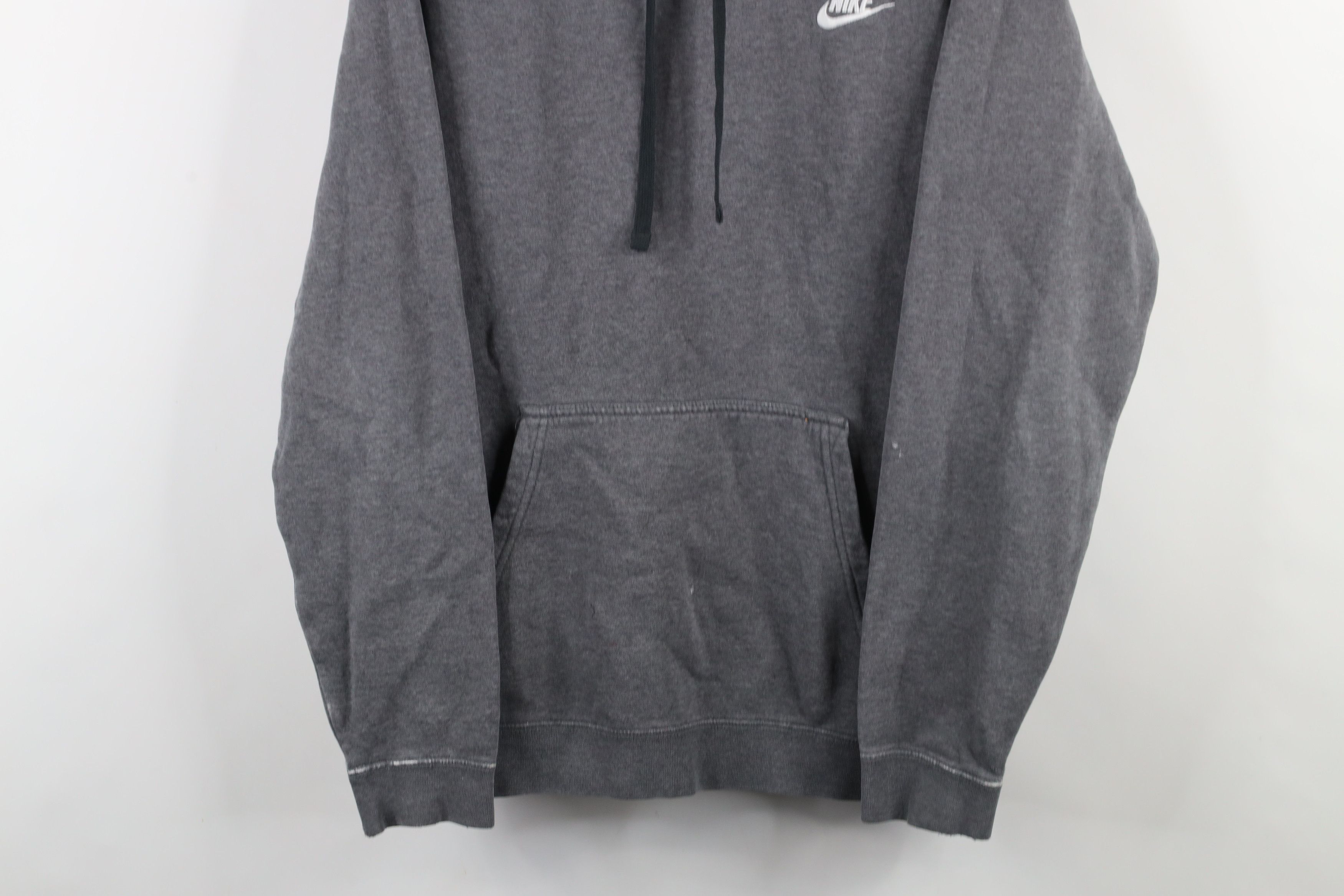 Nike × Vintage Vintage Nike Travis Scott Mini Swoosh Hoodie Sweatshirt Size US L / EU 52-54 / 3 - 3 Thumbnail