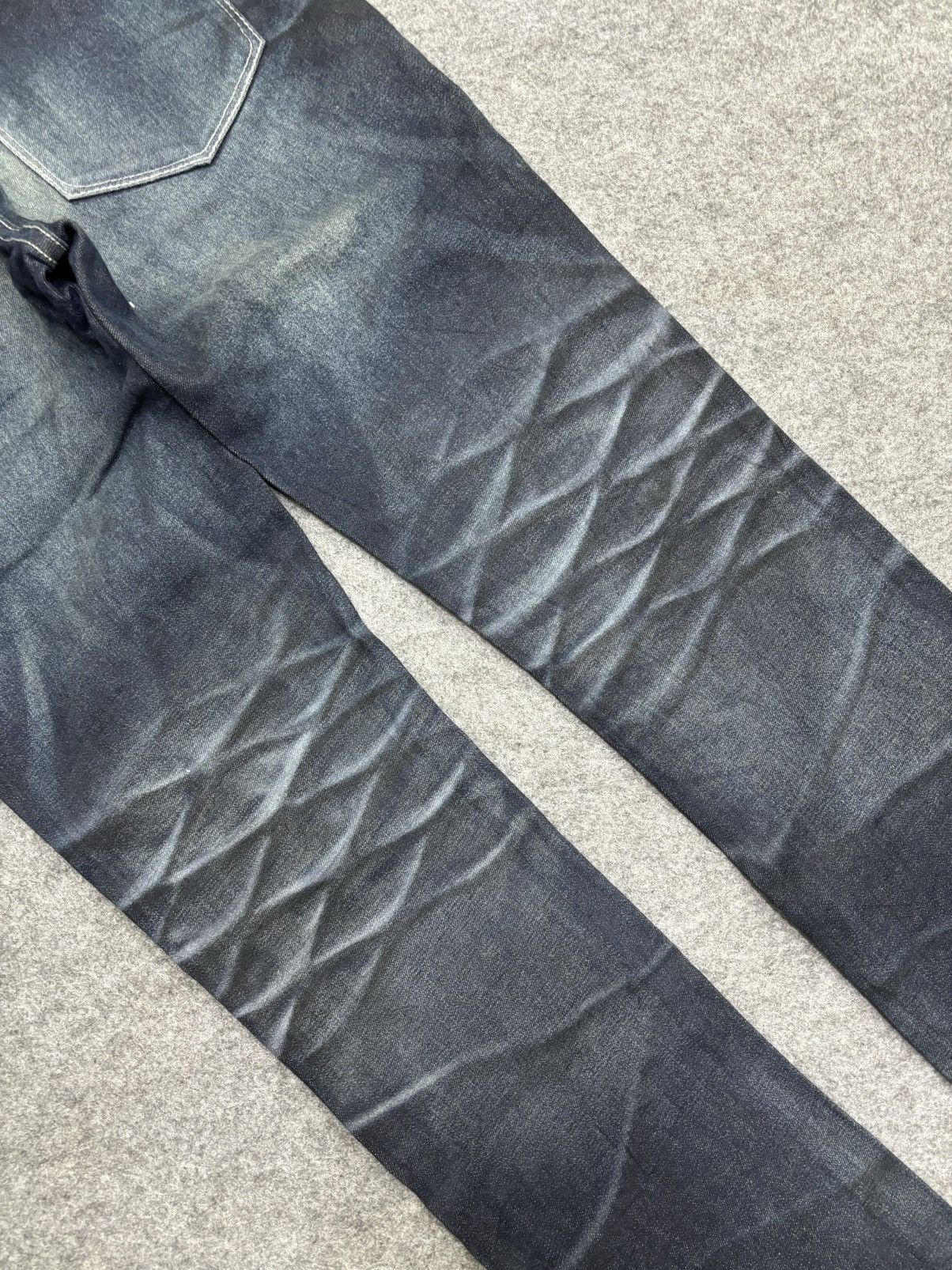 Seditionaries 💥Crazy Fades💥Archival Artisanal FUGA Skinny Fit Denim F570 Size US 31 - 20 Thumbnail