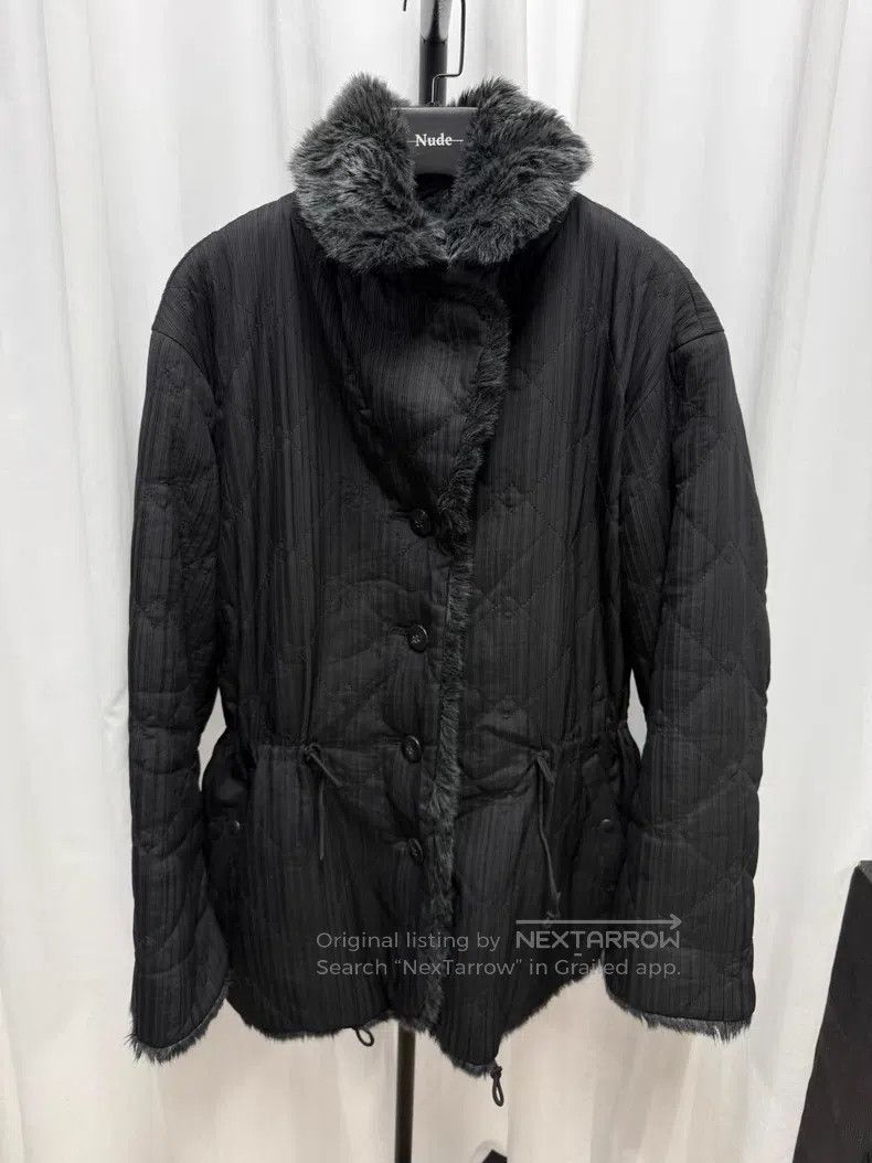 Issey Miyake Issey Miyake Fluffy pleated waist-cinching coat Size US M / EU 48-50 / 2 - 5 Thumbnail