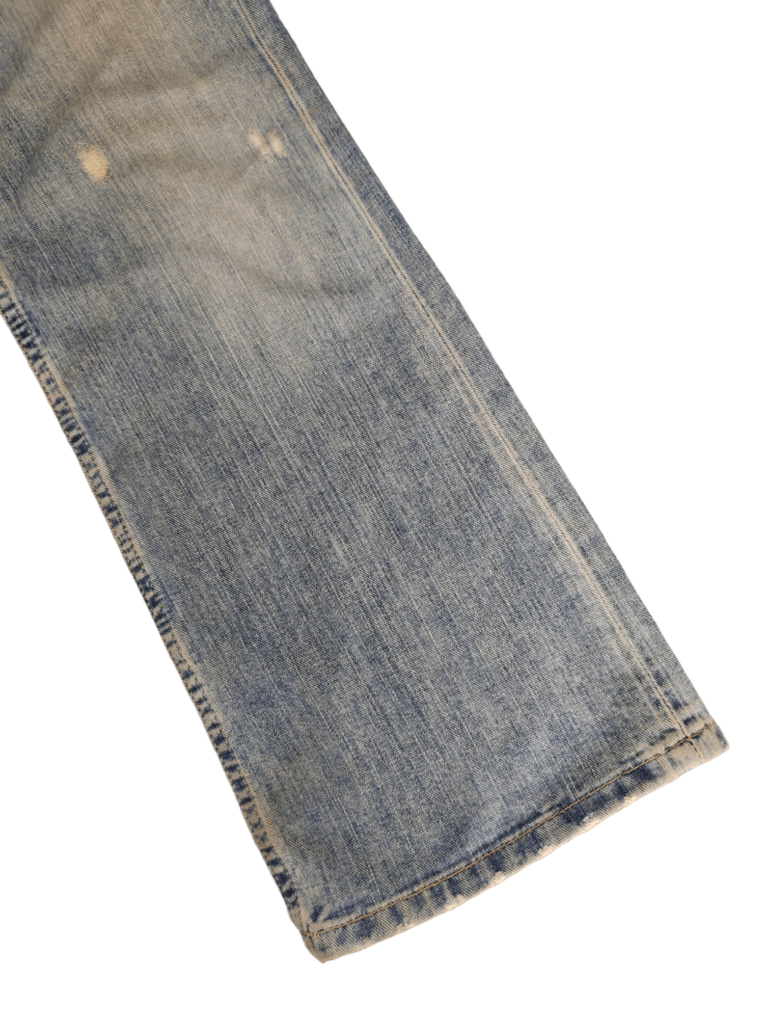 If Six Was Nine Flare Jeans Old navy Distress Faded Boot Cut Y2k Mudmax Size US 30 / EU 46 - 8 Thumbnail