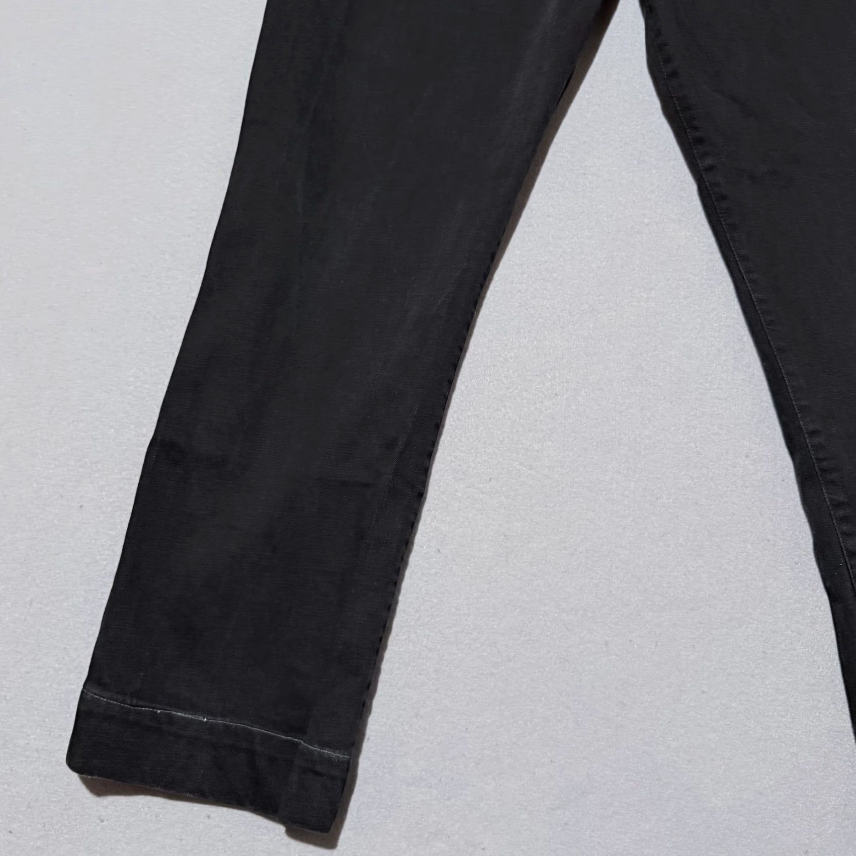 Denime LRL Lauren Jeans Co. Boyfriend Jeans Women's Black Denim Pockets Classic - 14 Size 36" / US 14 / IT 50 - 4 Thumbnail