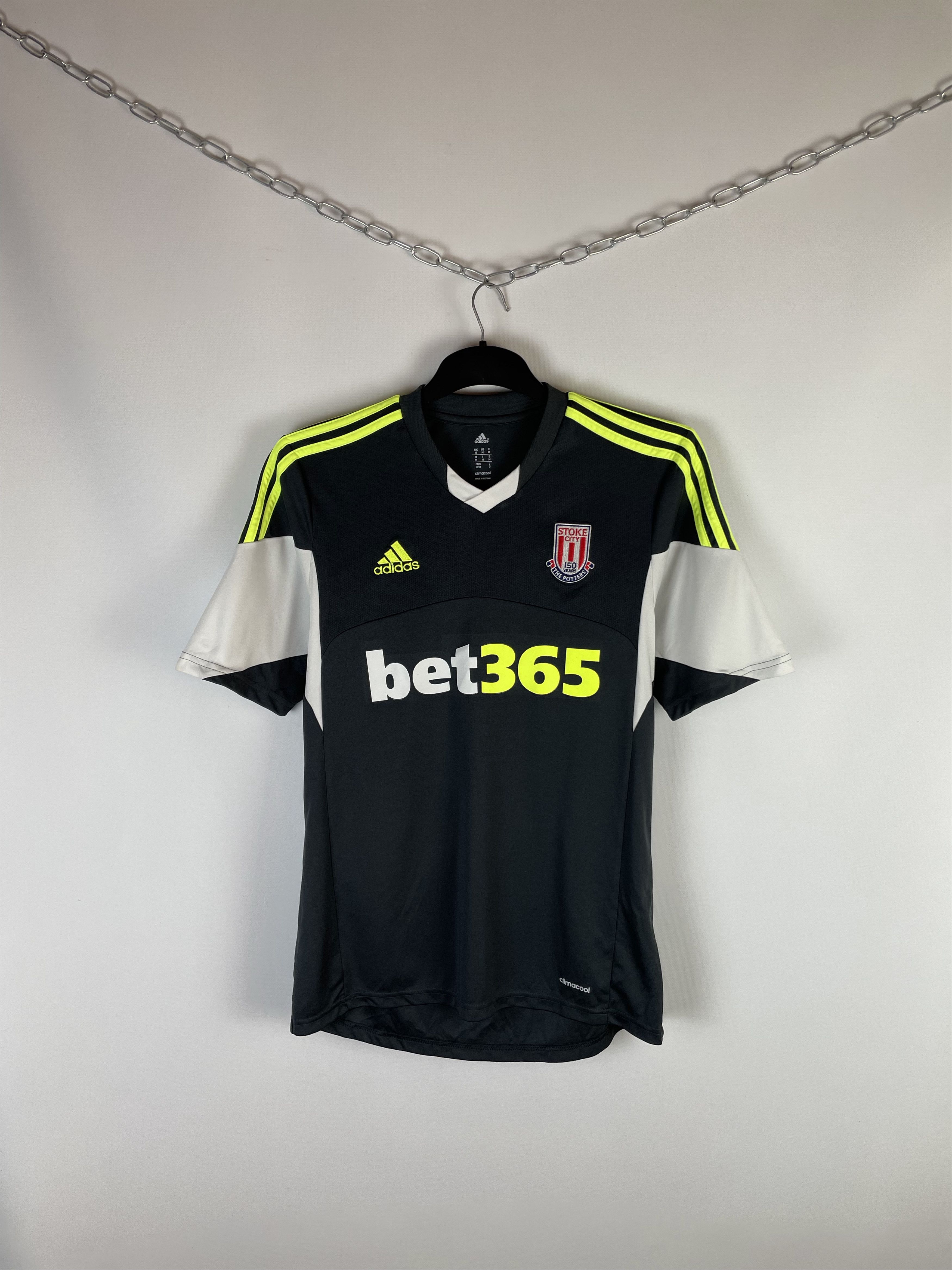 Adidas Adidas Stoke City 2013 2014 away soccer jersey football Size US M / EU 48-50 / 2 - 1 Thumbnail