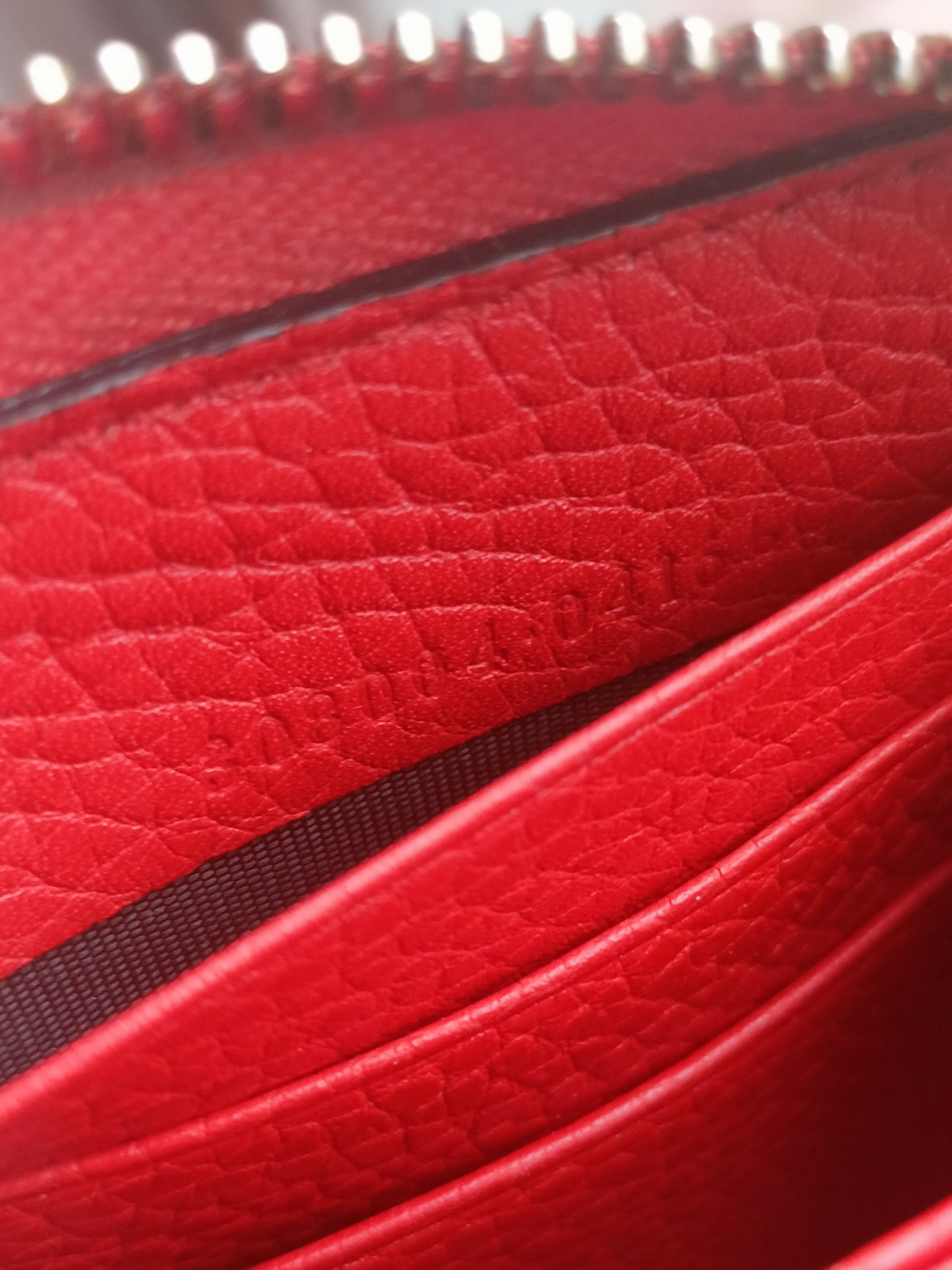 Gucci Gucci Soho GG orange leather long wallet Size ONE SIZE - 2 Thumbnail