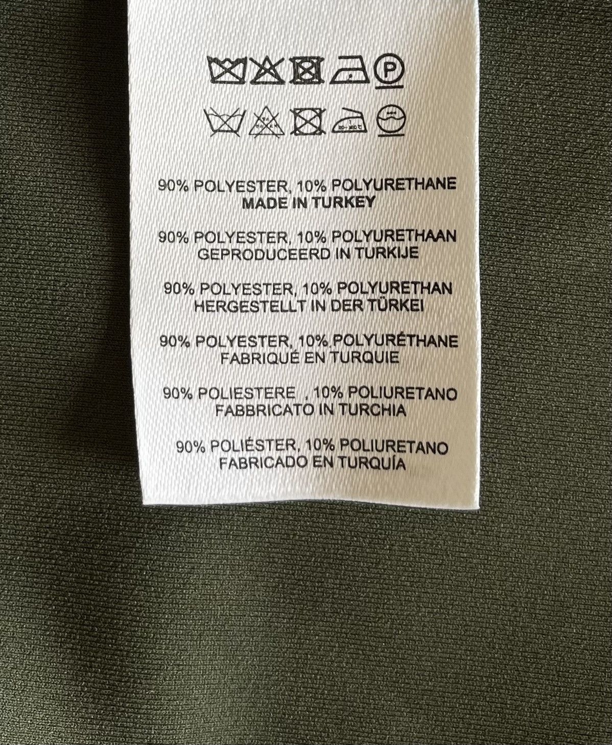 Dries Van Noten Dries Van Noten khaki jersey polo Size US L / EU 52-54 / 3 - 5 Thumbnail