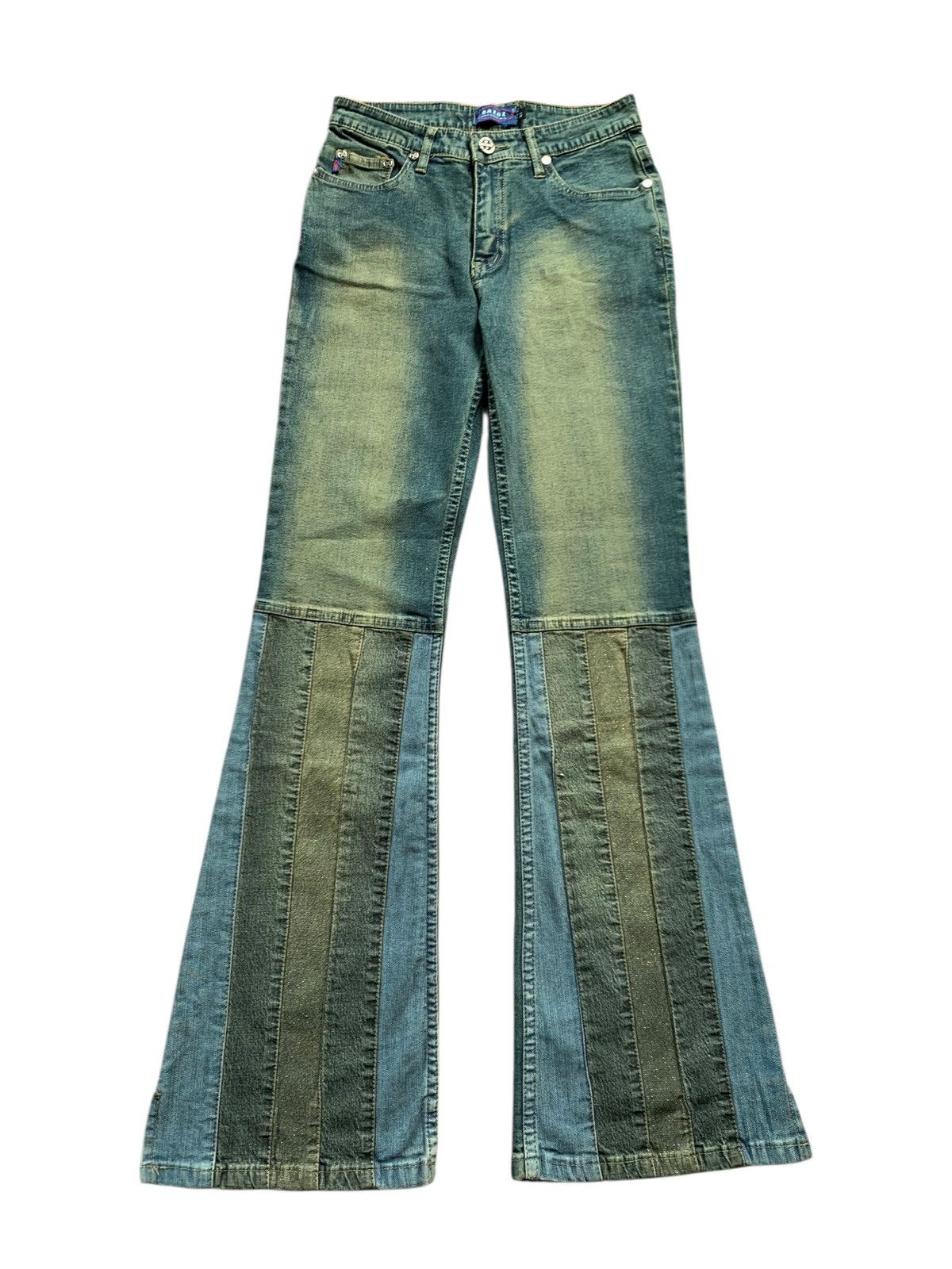 If Six Was Nine Gazoz faded flare pants Size 27" / US 4 / IT 40 - 1 Thumbnail