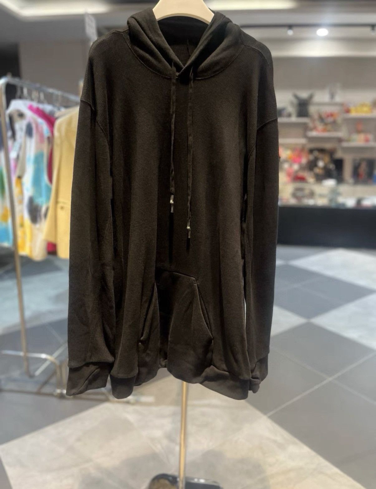 11 By Boris Bidjan Saberi 11 BY BORIS BIDJAN SABERI Black Hooded Sweatshirt Size US XL / EU 56 / 4 - 1 Thumbnail