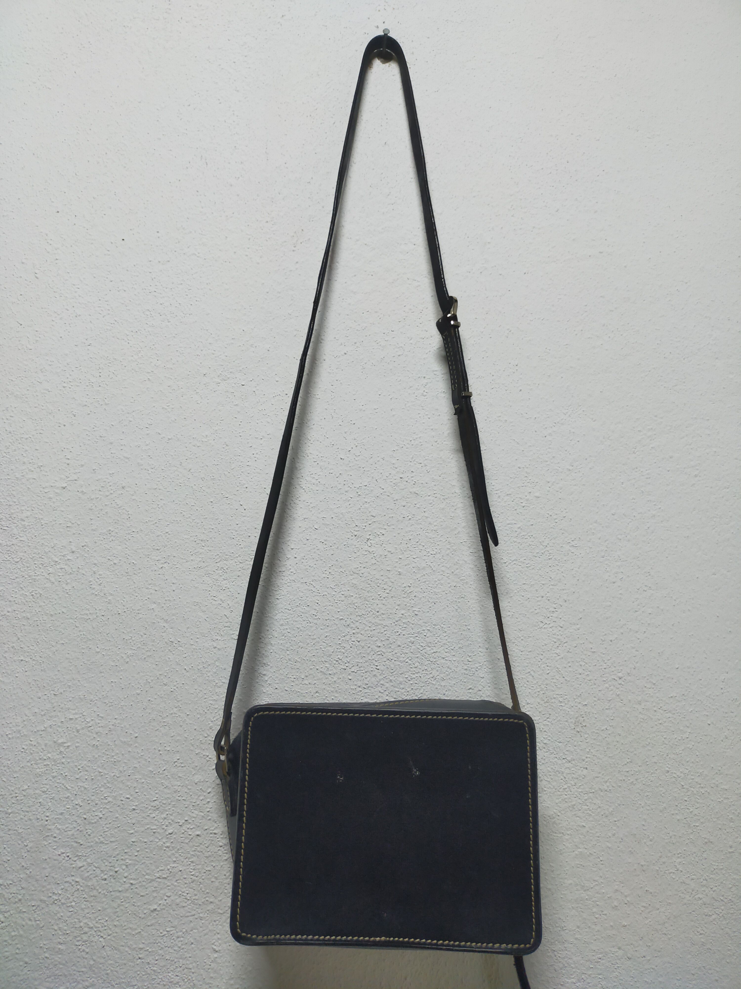 Vintage Courreges leather sling bags