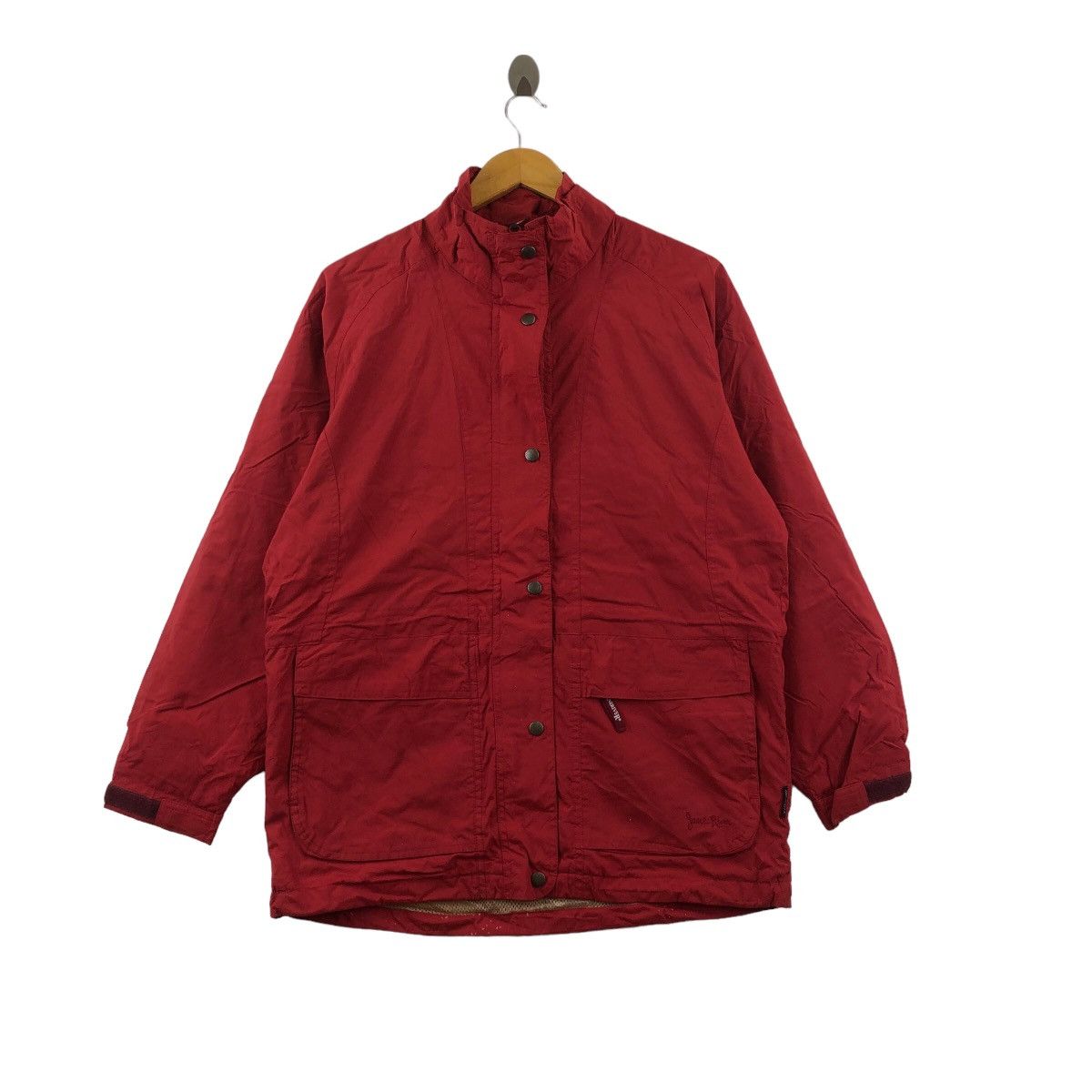 image of Outdoor Life x Vintage 90's Gelanots Jacket Waterproof Windproof Outdoor in Red, Men's (Size Medium