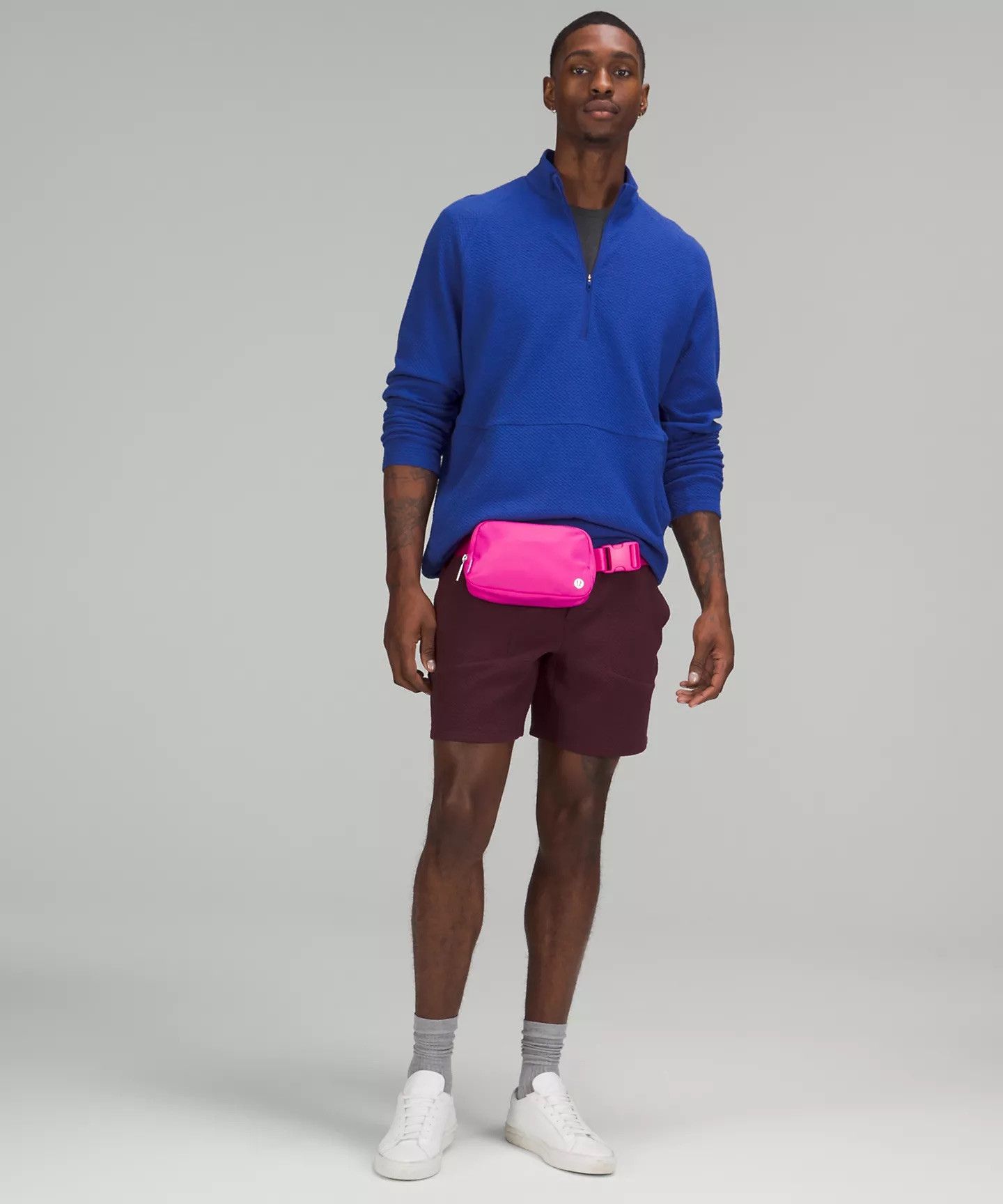 Lululemon Lululemon Athletica Belt Bag, Everywhere { Sonic Pink } Size ONE SIZE - 1 Thumbnail