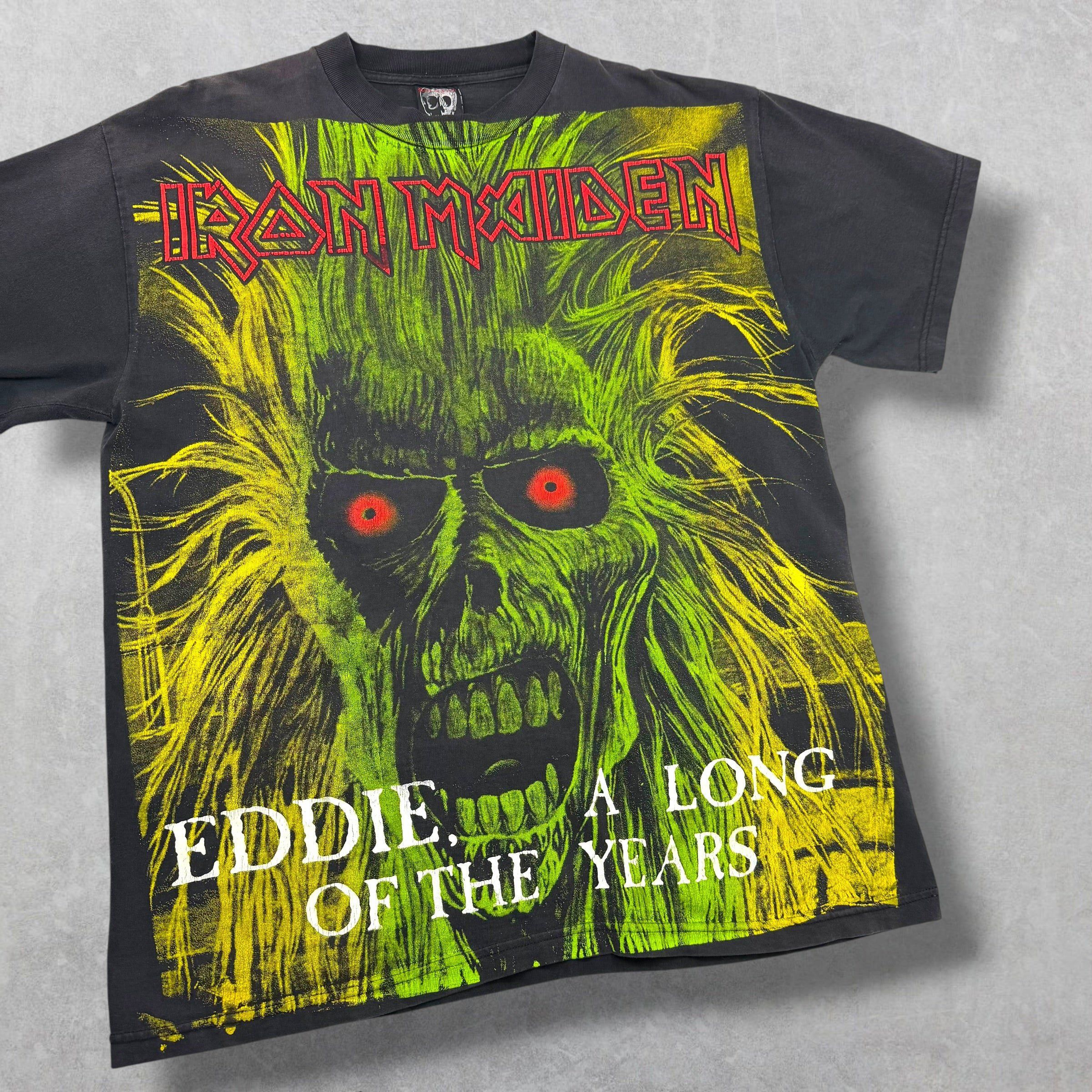 Iron Maiden Vintage '98 Iron Maiden World Tour Tee XL Size US XL / EU 56 / 4 - 3 Thumbnail