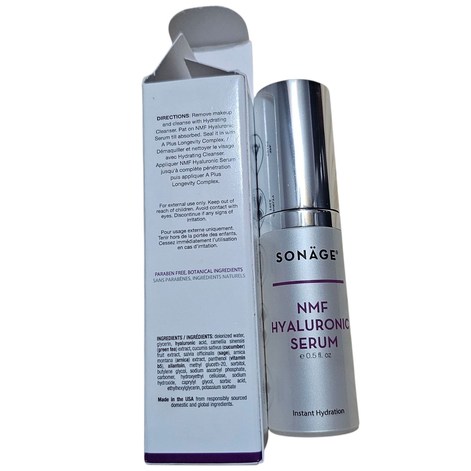 Other Sonäge NMF Hyaluronic Serum Instant Hydration 15ml 0.5fl oz Size ONE SIZE - 3 Thumbnail