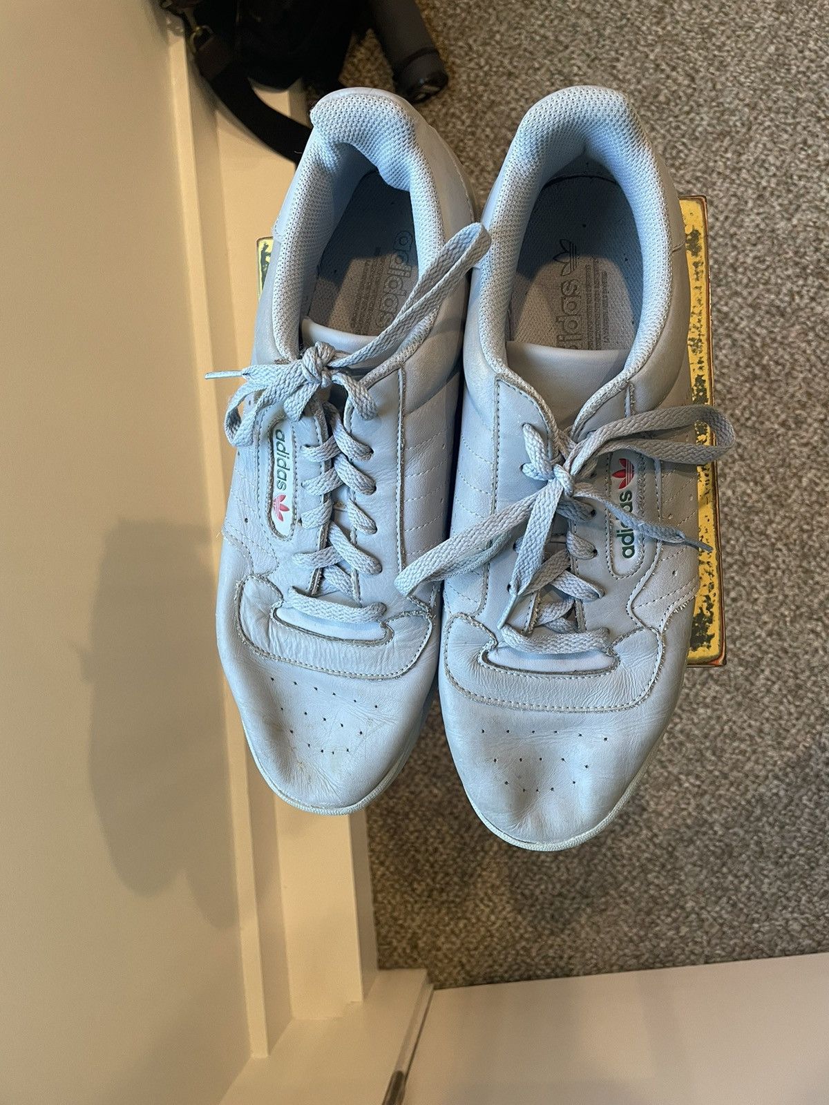 Adidas Yeezy Calabasas in Blue Grey Size US 13 / EU 46 - 3 Thumbnail