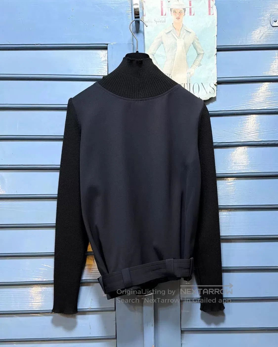 Yohji Yamamoto Yohji Yamamoto Vintage Belted Jacket. Size US M / EU 48-50 / 2 - 4 Thumbnail