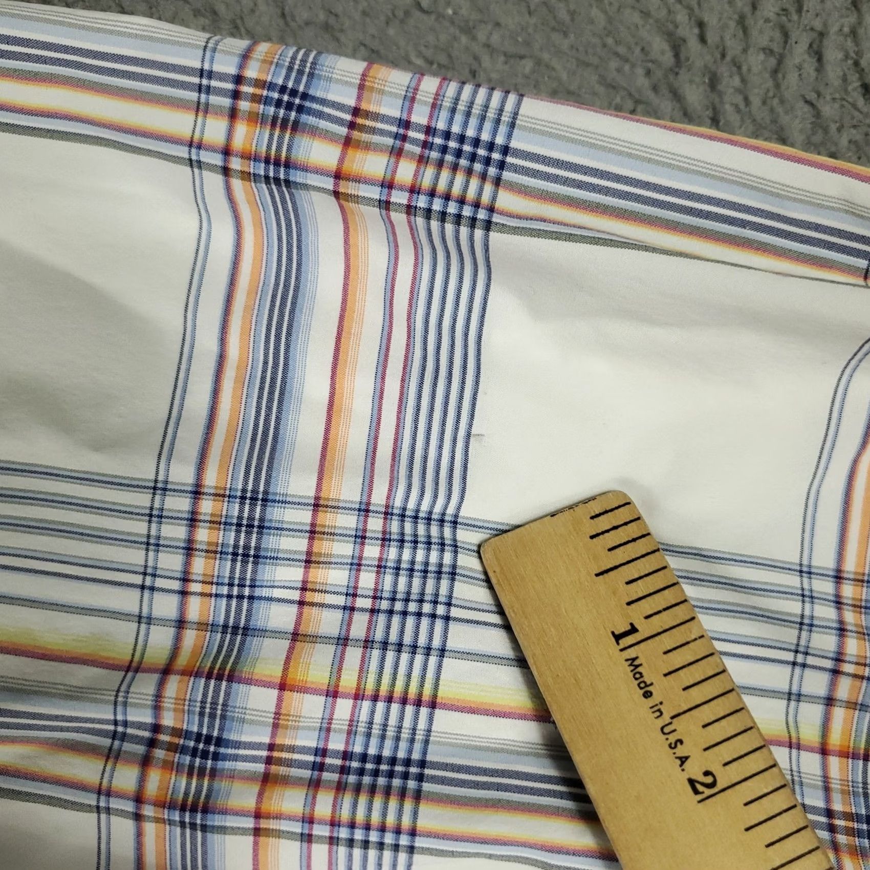 Tommy Bahama Tommy Bahama Shirt Mens XL Blue Plaid Nylon Button Up Long Sleeve Mens XL Blue Plaid Nylon Button-Up Shirt Size US XL / EU 56 / 4 - 4 Thumbnail