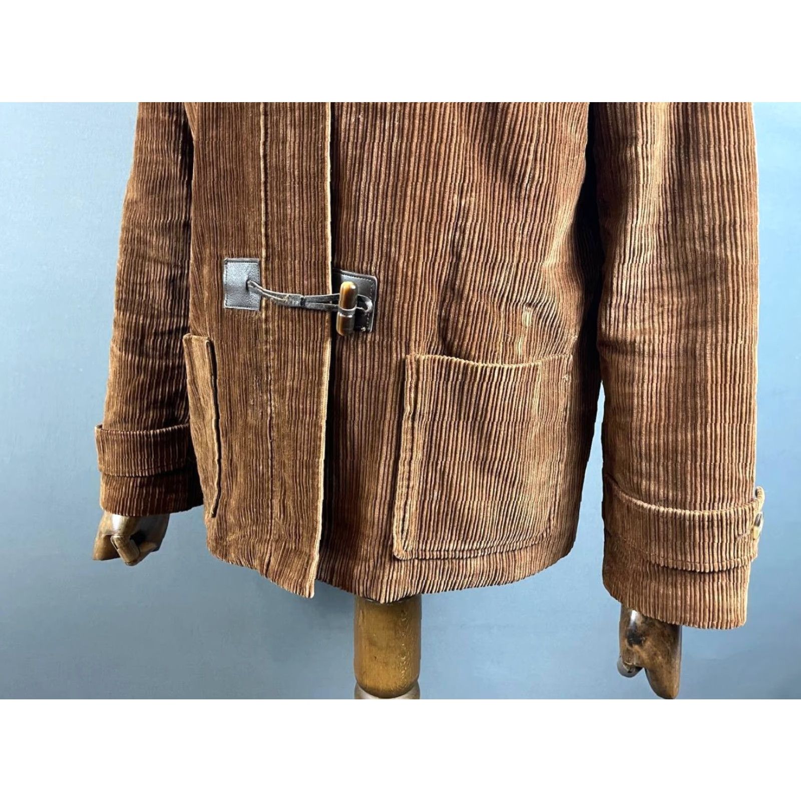 Max Mara Weekend Max Mara Coat Mens Duffle Brown Polyester Velvet Long Sleeve Size 14 Regular Classic Modern Sports Jacket/Coat Size US S / EU 44-46 / 1 - 6 Thumbnail