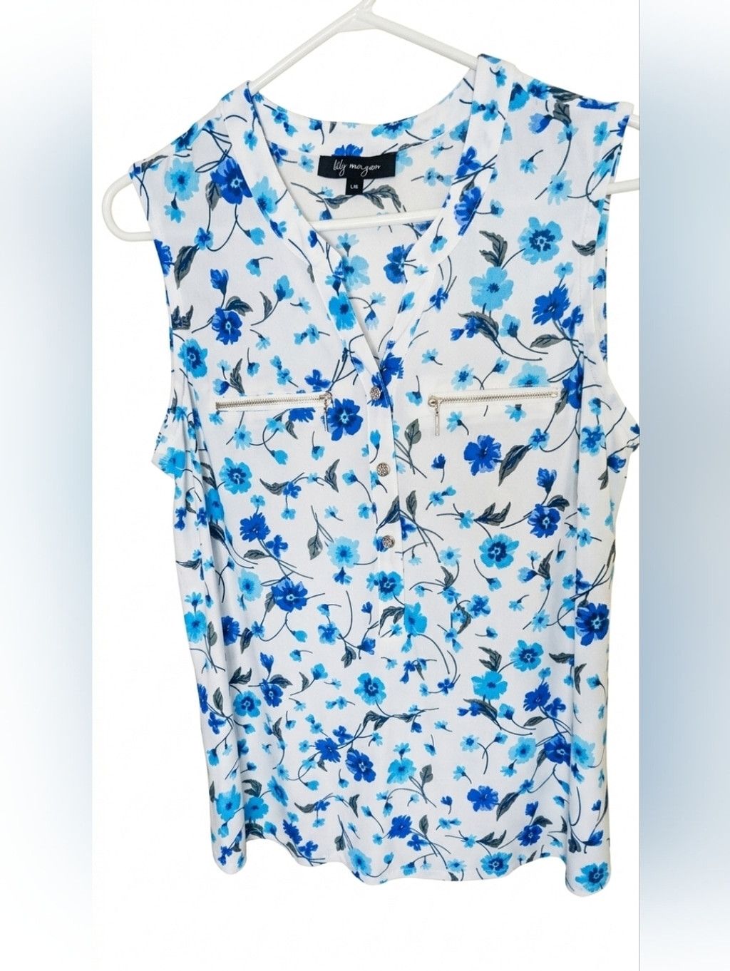 Other 5 Lilly Morgan Designer Tops Floral Mixed Pattern Bundle Size L / US 10 / IT 46 - 11 Thumbnail
