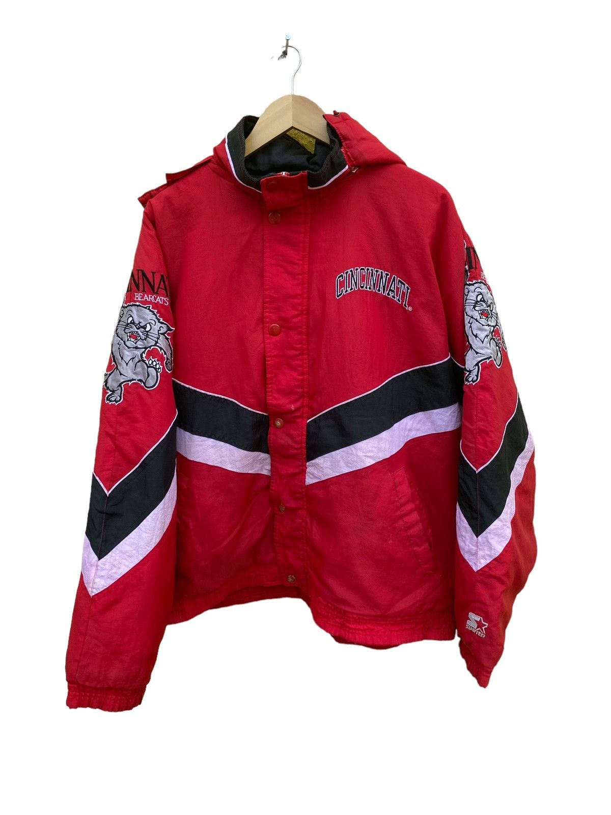 NCAA Vintage starter Cincinnati bearcats football ncaa jacket Size US L / EU 52-54 / 3 - 1 Thumbnail