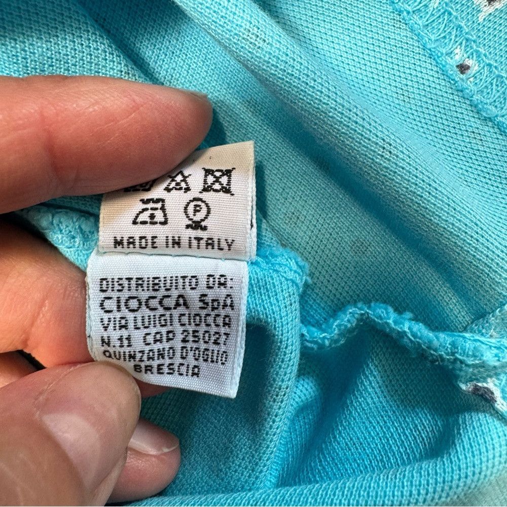Other NWT New Heritage Blue Cotton Polo Shirt Made In Italy Size Size US M / EU 48-50 / 2 - 8 Thumbnail