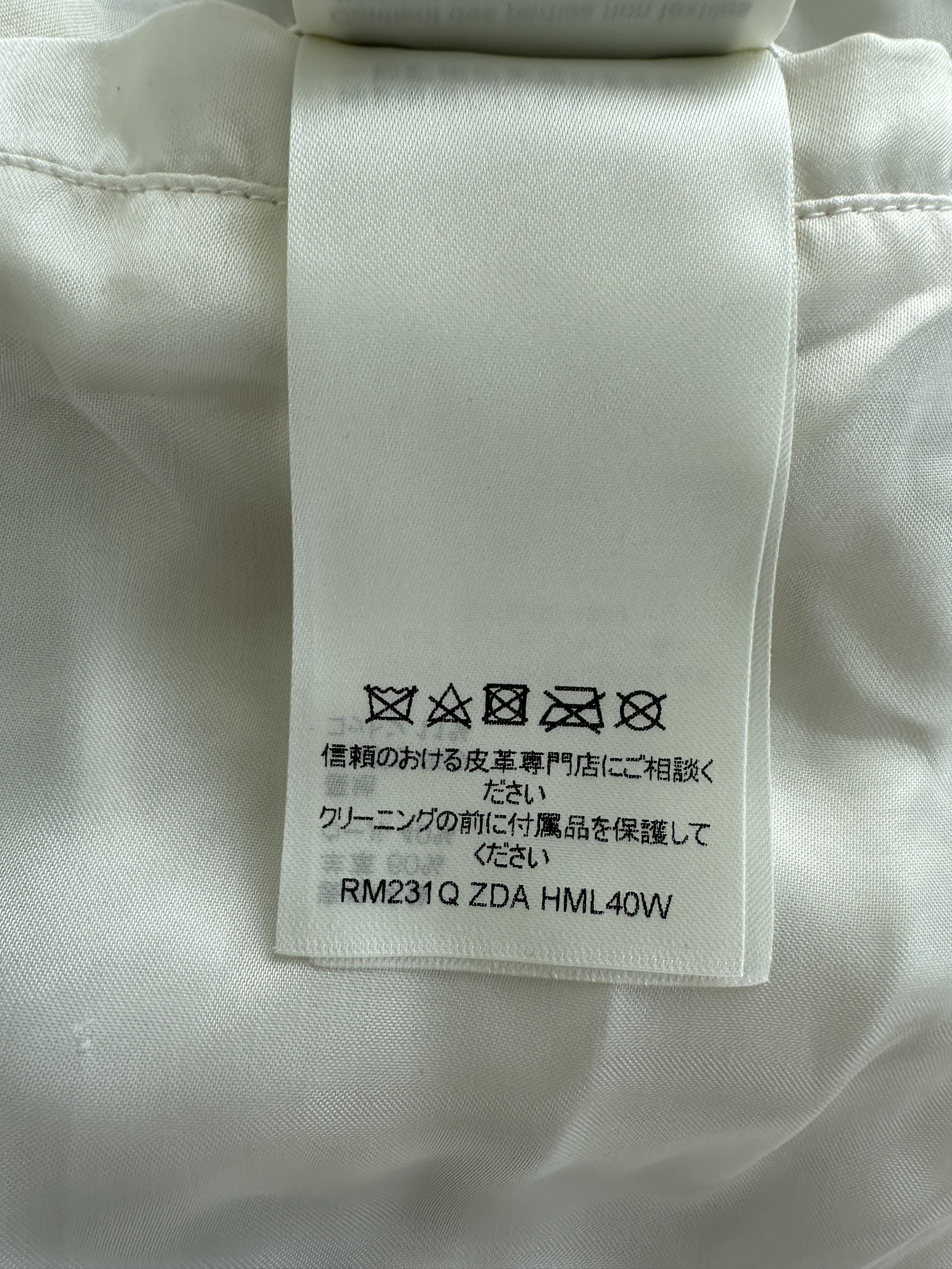 Louis Vuitton Louis Vuitton White Monogram Mix Leather Jacket Size US XXL / EU 58 / 5 - 8 Thumbnail