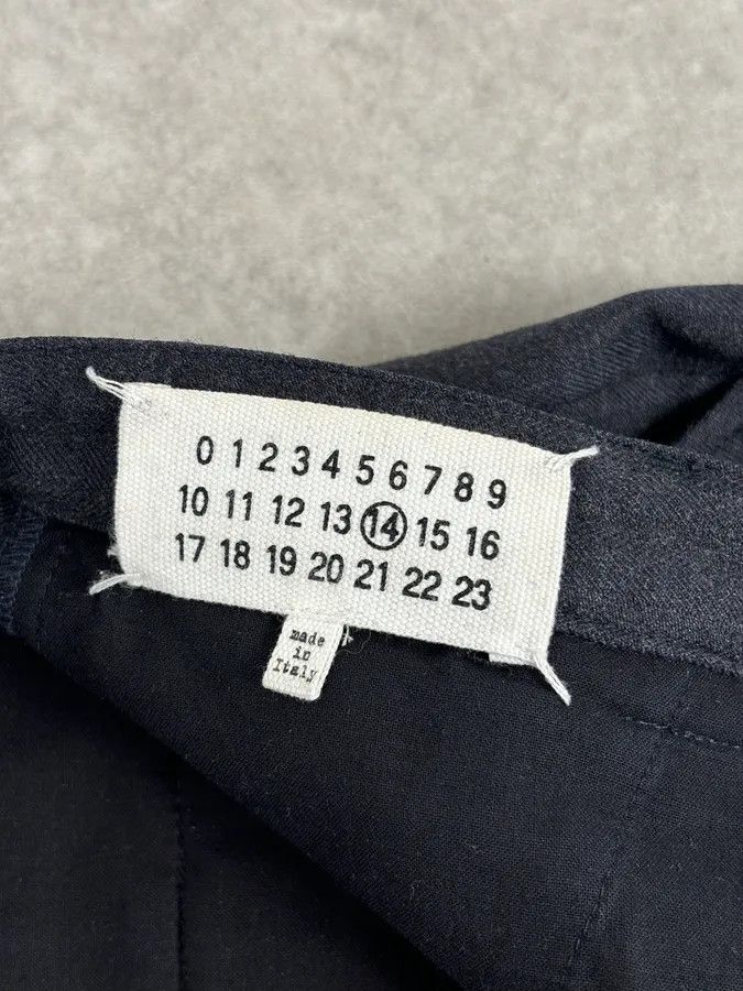Maison Margiela Maison Margiela Black Wool Minimalist Pants Size US 32 / EU 48 - 12 Thumbnail