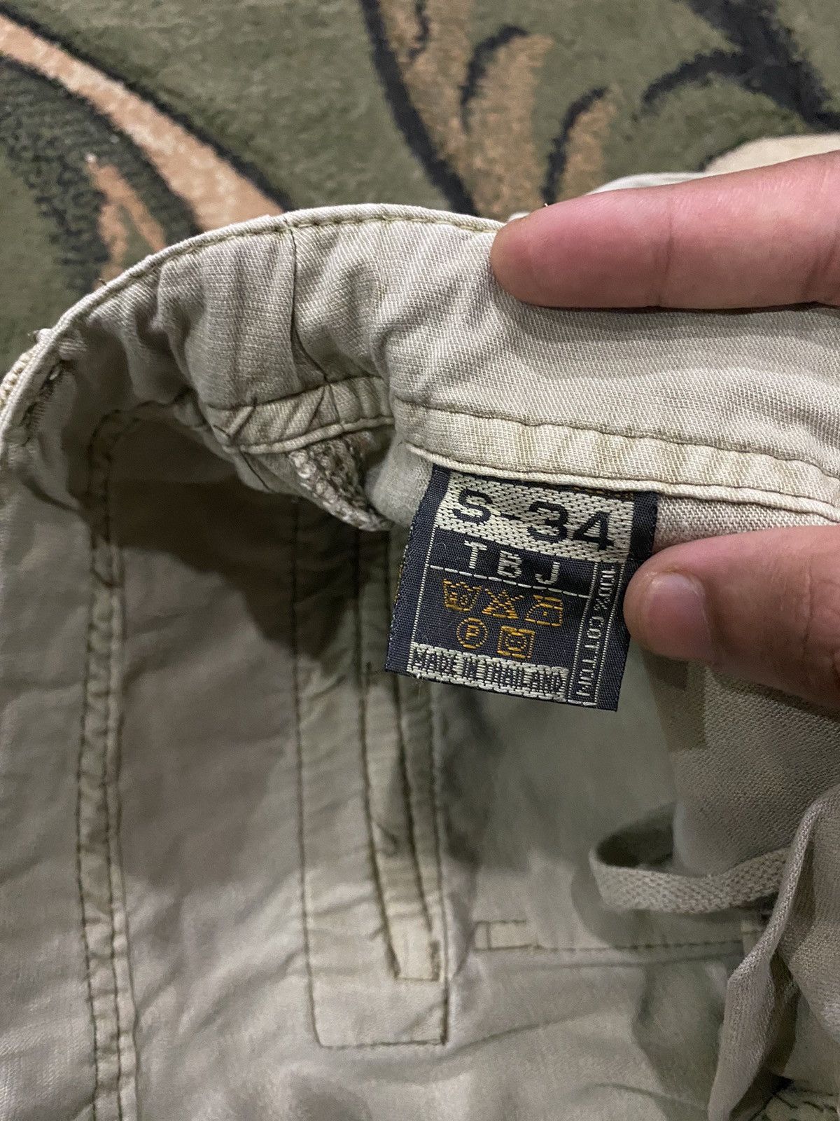 General Research × Japanese Brand MULTI POCKET PARACHUTE BONDAGE FADED CARGO PANTS Size US 34 / EU 50 - 11 Thumbnail