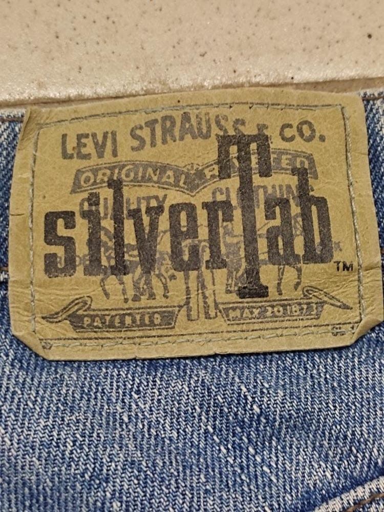 Levi's Vintage Clothing VINTAGE LEVIS SILVER TAB DISTRESSED JEANS MUD WASH FADED Size US 31 - 10 Thumbnail