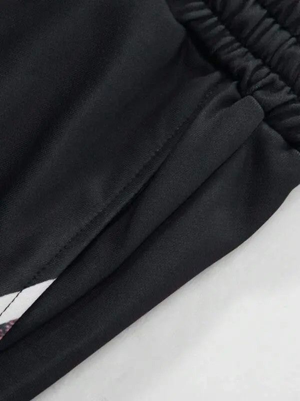 Japanese Brand Hirase x Miki DRIP Loose Stripe Y2K Sweatpants Size US 30 / EU 46 - 2 Thumbnail