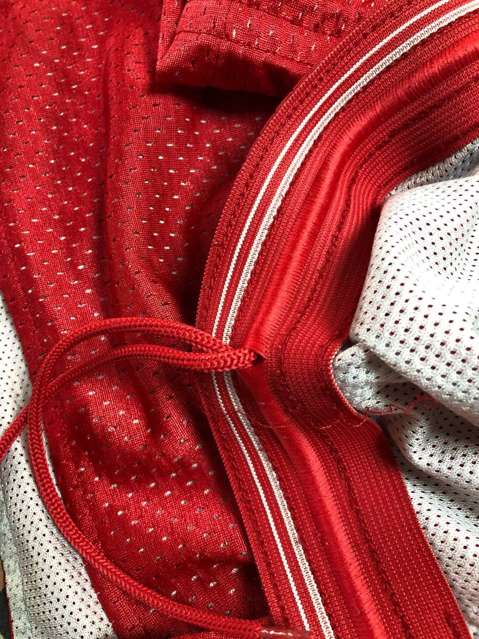 Nike × Vintage Vintage Nike Swoosh Big Logo 80S Nylon Shorts Y2K Drill Size US 32 / EU 48 - 7 Thumbnail