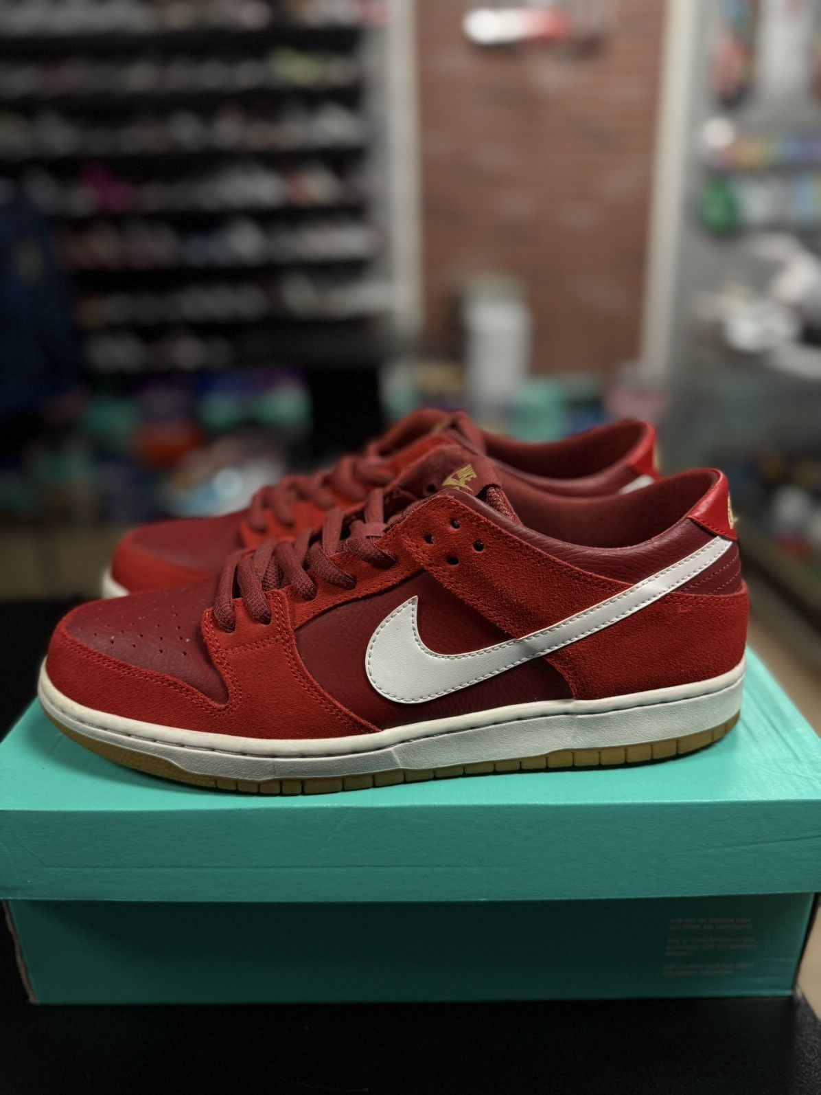 11 - Nike Zoom Dunk Low Pro SB 'Track Red' 854866-616