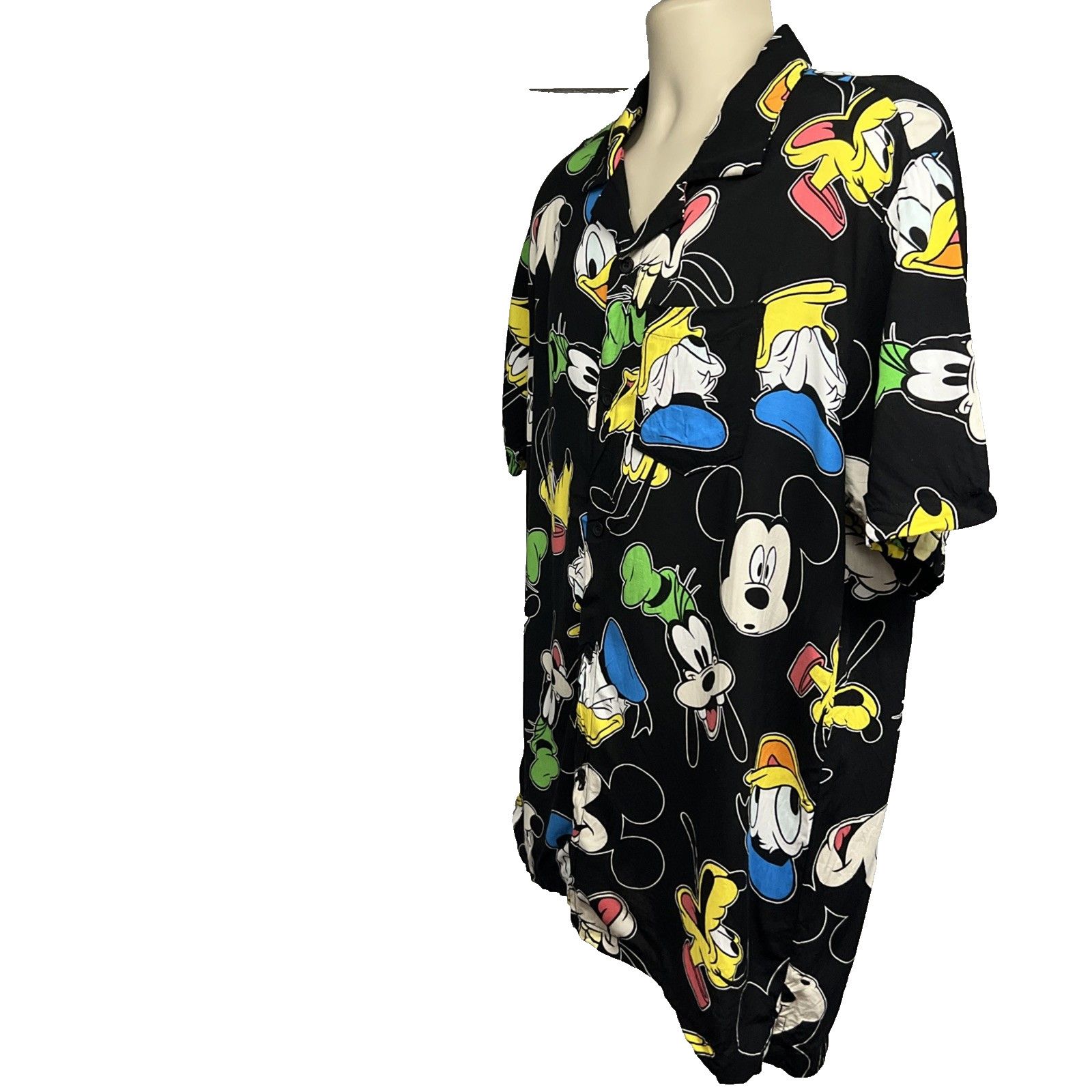 Disney Disney Mickey And Friends Button Up Shirt Mens Large Pocket Size US L / EU 52-54 / 3 - 4 Thumbnail