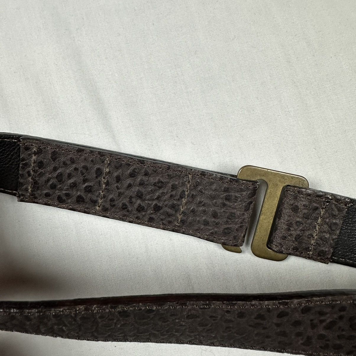 MM6 MM6 by Maison Margiela Leather Belt Size ONE SIZE - 7 Thumbnail