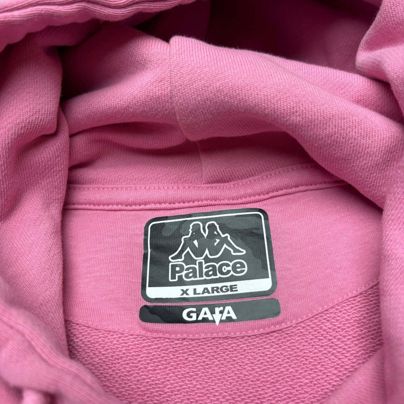 Palace Palace x Kappa For Alpine F1 Pink Hoodie Men's XL 350 GSM Size US XL / EU 56 / 4 - 4 Thumbnail