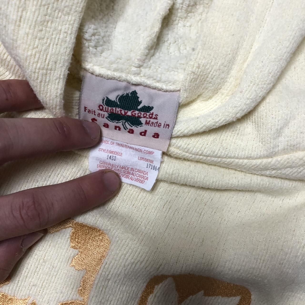 Other Cream and tan vintage hoodie with a relaxed fit hoodie Size S / US 4 / IT 40 - 3 Thumbnail