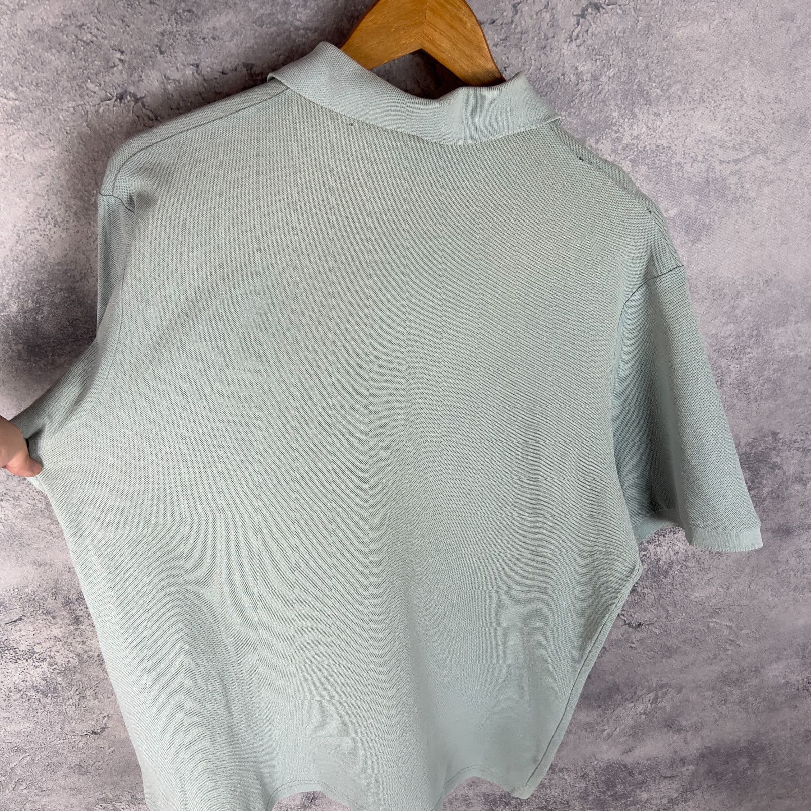 Yves Saint Laurent Yves Saint Laurent Polo Shirt Men's Size M-L Blue Cotton ` Size US L / EU 52-54 / 3 - 24 Thumbnail