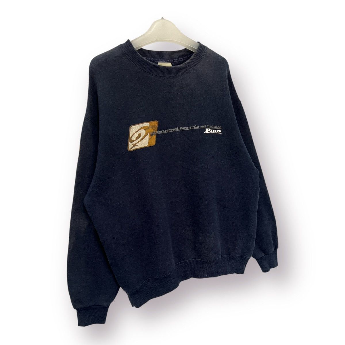 Vintage 🔥 SURFWEAR 🔥 Piko Sunfaded surf Roundneck Sweatshirt - M Size US M / EU 48-50 / 2 - 3 Thumbnail
