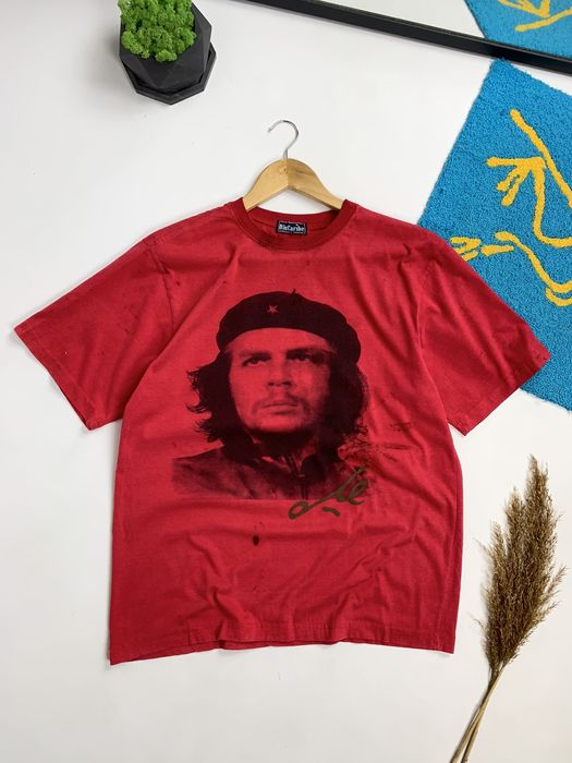 Vintage Vintage Che Guevara Blu Caribe Trashed T-Shirt | Grailed