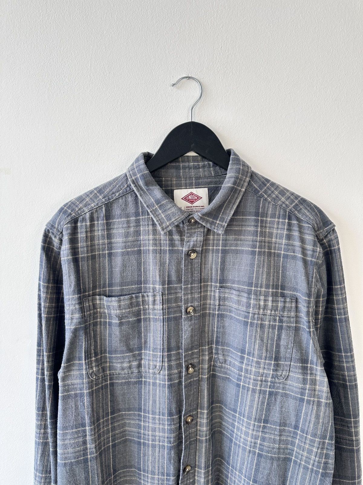 Other Union Works Plaid Flannel Shirt Check Long Sleeve Workwear L Size US L / EU 52-54 / 3 - 5 Thumbnail