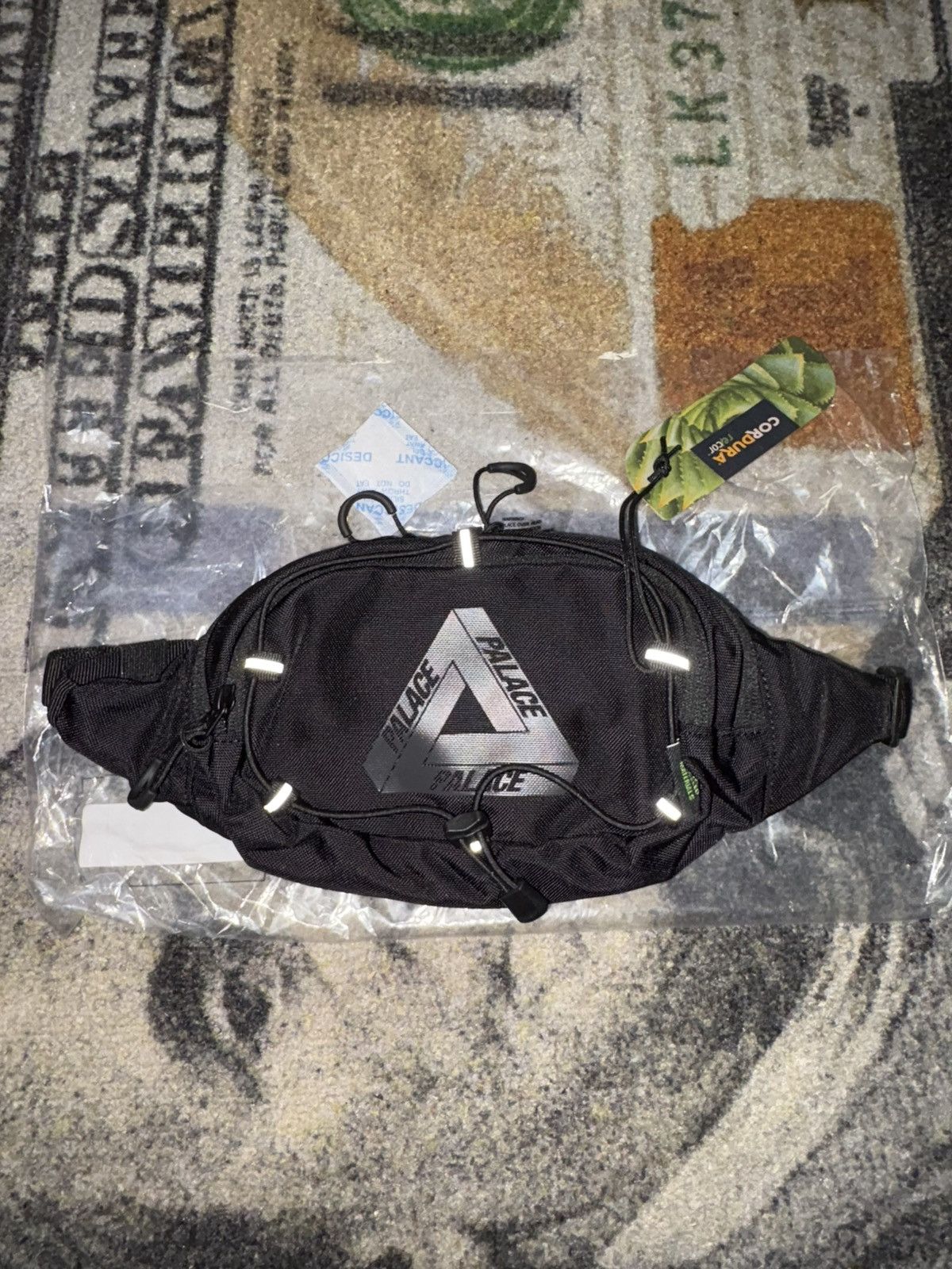 Palace Palace Cordura RE Crossbody Bag Black | Grailed