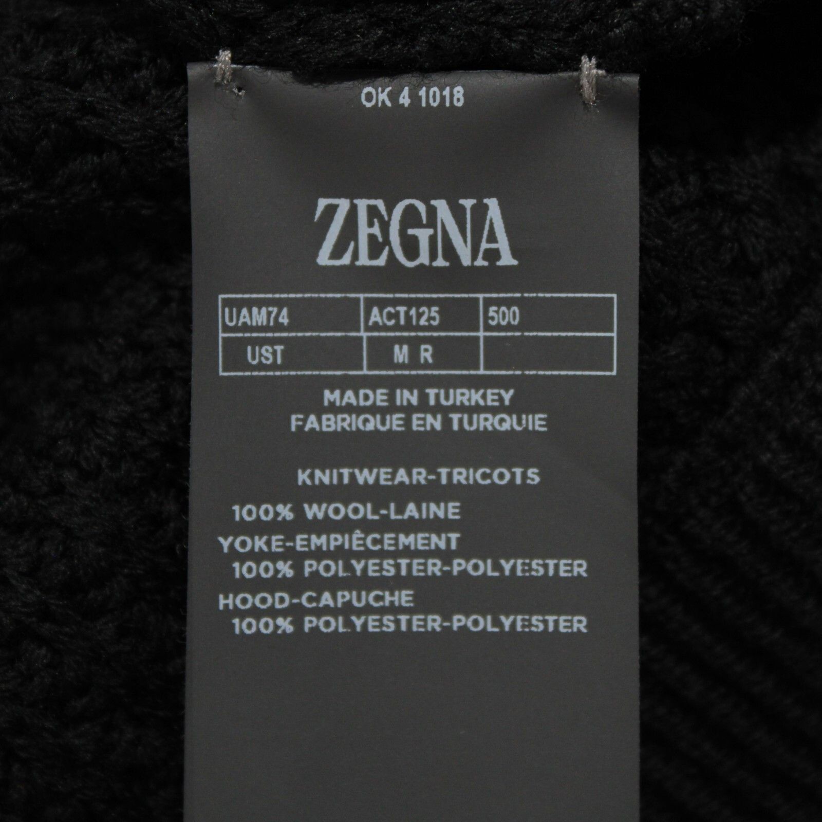 Ermenegildo Zegna Ermenegildo Zegna Sweater Size US M in Black Size US M / EU 48-50 / 2 - 9 Thumbnail