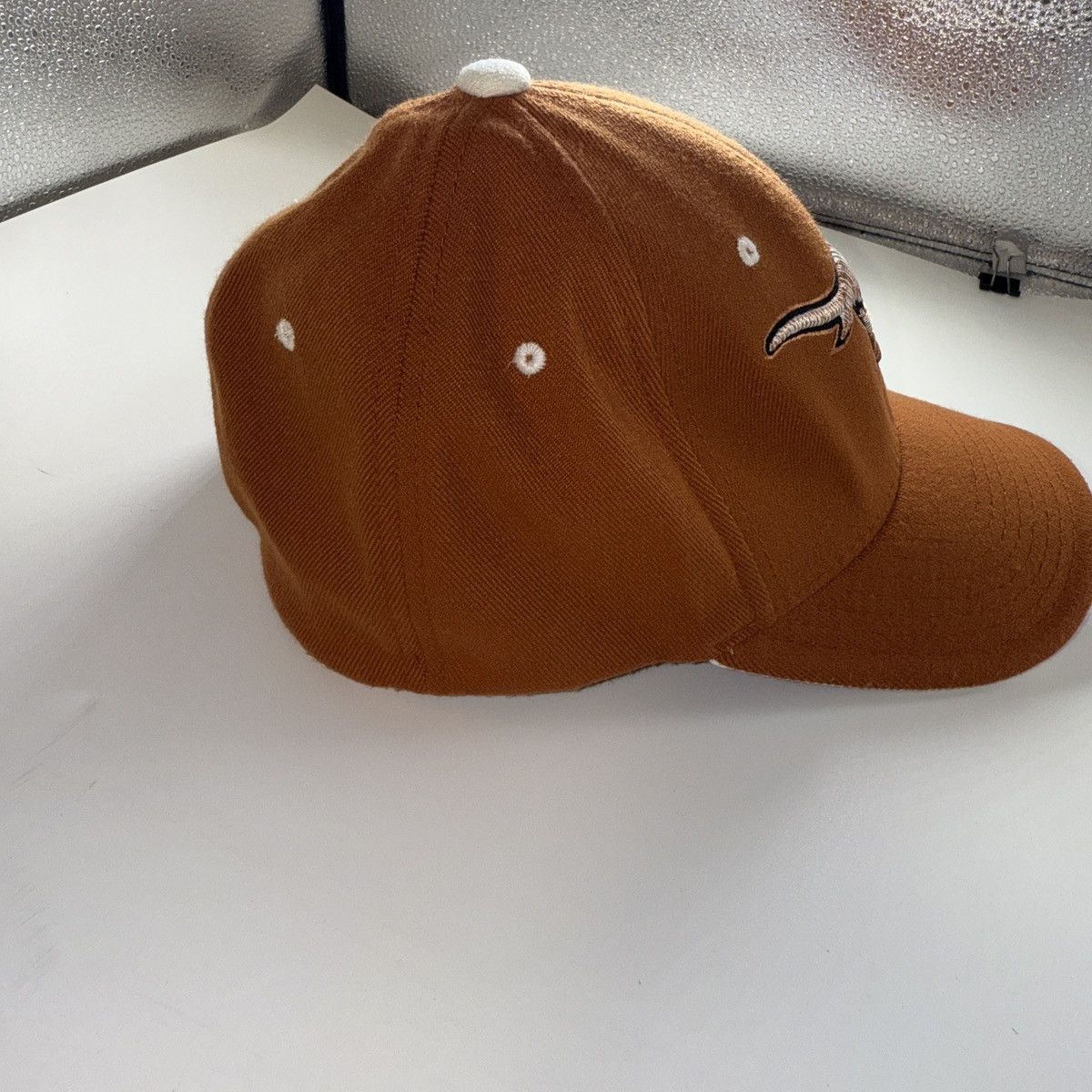 NCAA × Vintage Orange Texas Longhorns fitted hat Size ONE SIZE - 5 Thumbnail