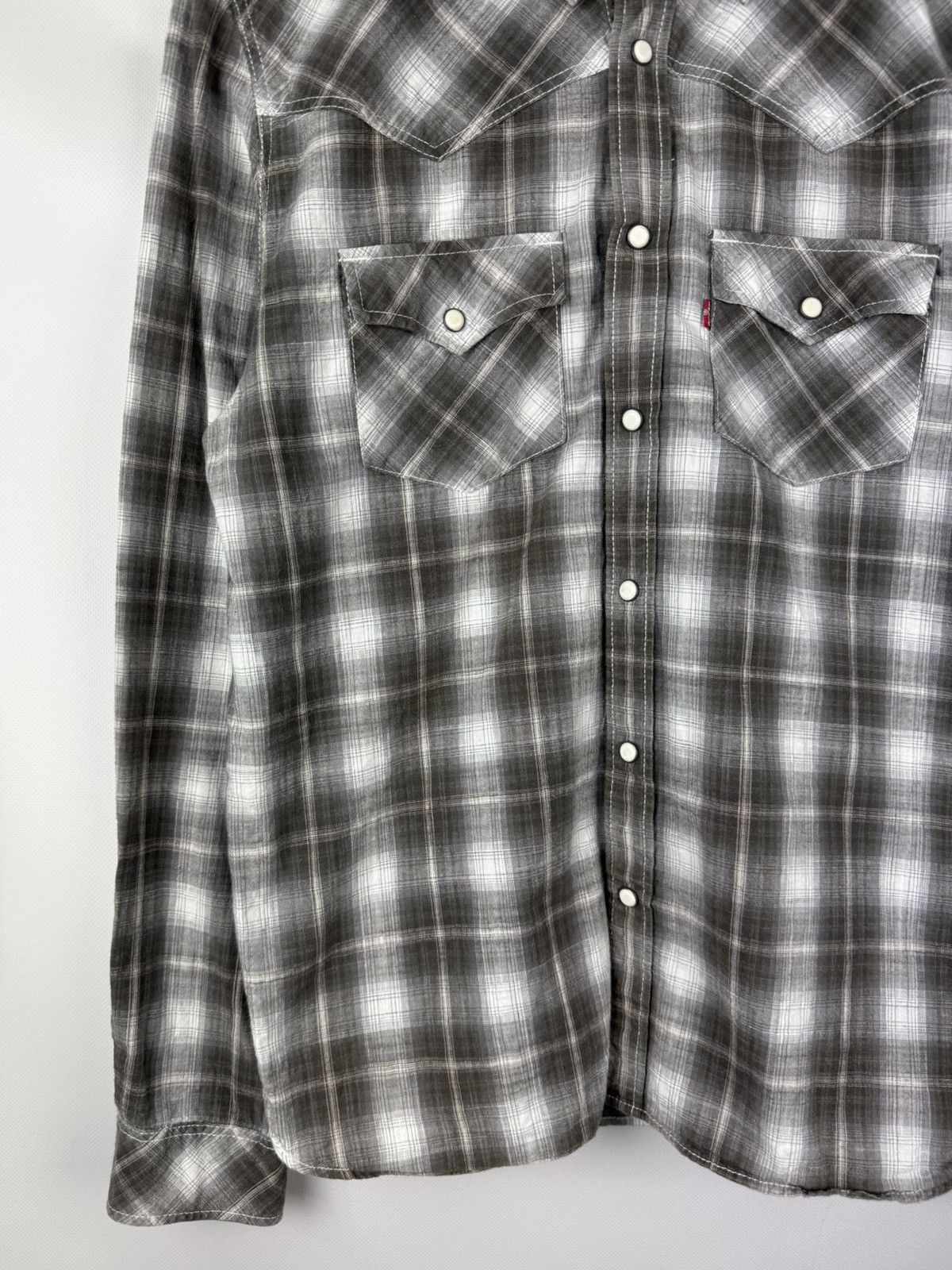 Levi's Levis Vintage Checked Western Long Sleeve Button Up Shirt Size US M / EU 48-50 / 2 - 7 Thumbnail