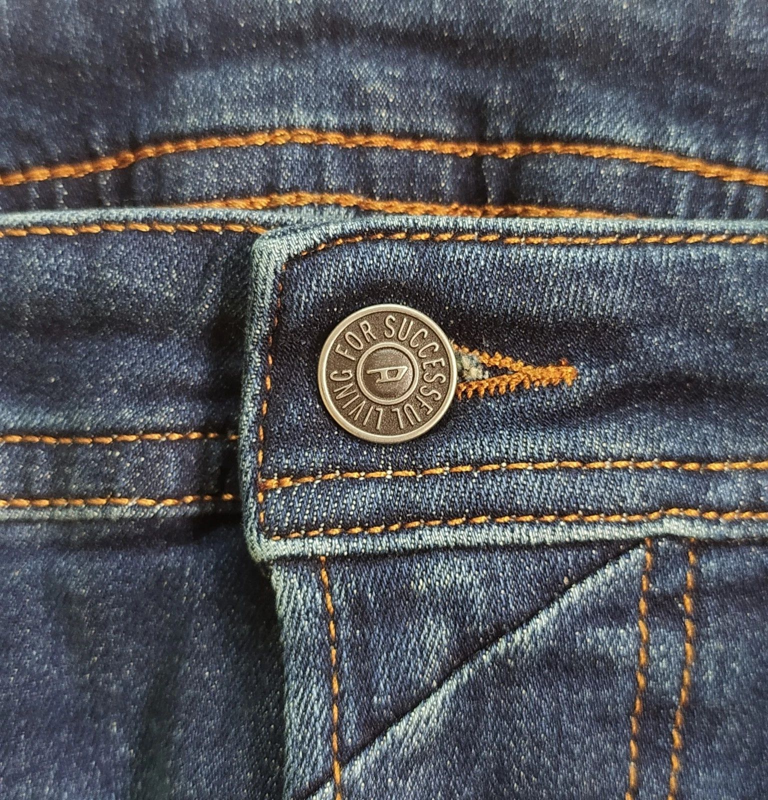 Diesel Diesel THOMMER-X-RM049 Men's Jean WORLDWIDE SHIPPING T 9977 Size US 34 / EU 50 - 3 Thumbnail