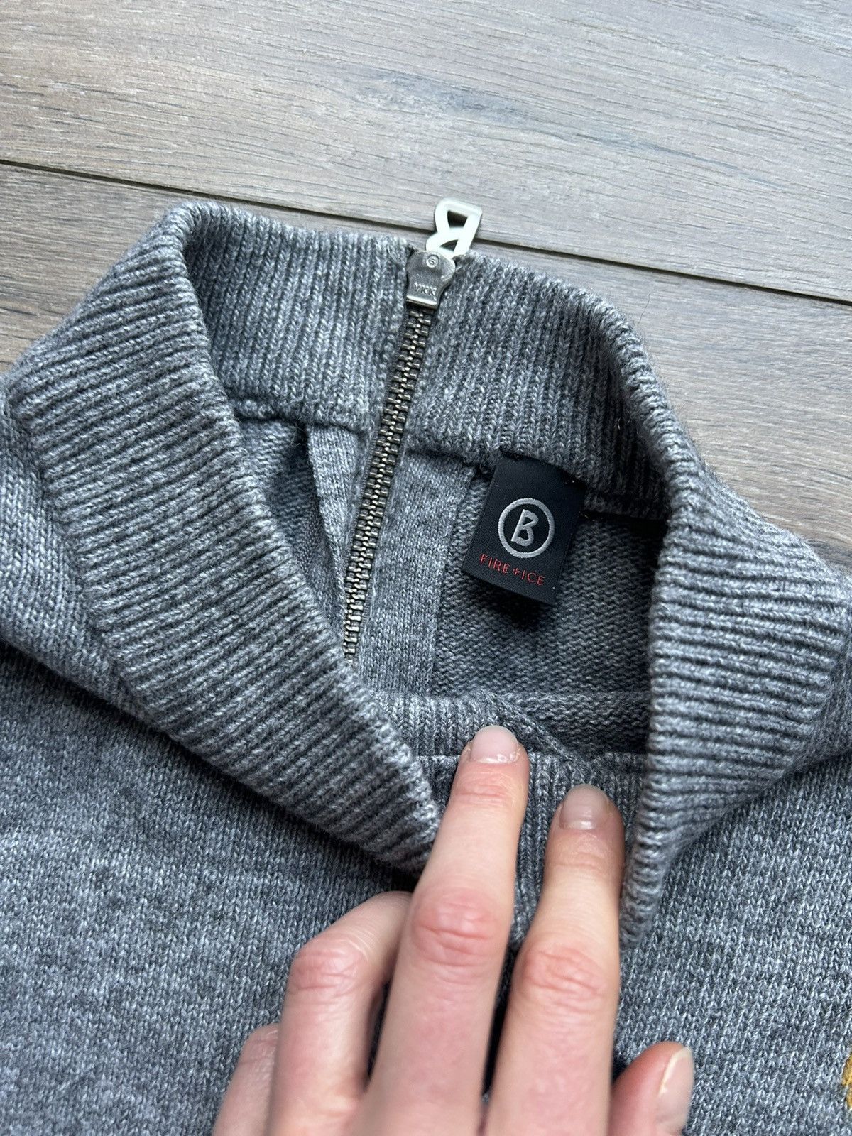 Bogner Bogner fire and ice grey apresski sweater S Size S / US 4 / IT 40 - 5 Thumbnail