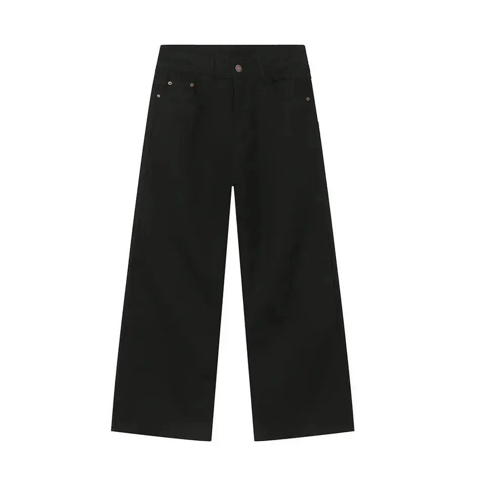 Japanese Brand Retro straight tube loose casual jeans Size US 32 / EU 48 - 5 Thumbnail