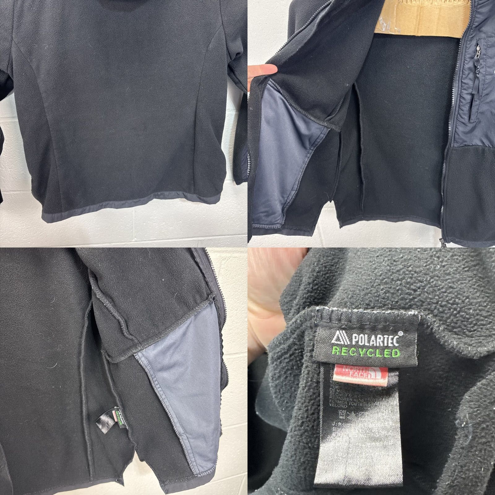 The North Face The North Face Denali Hooded Full Zip Jacket Women’s Medium Black Fleece Jacket Size M / US 6-8 / IT 42-44 - 10 Thumbnail